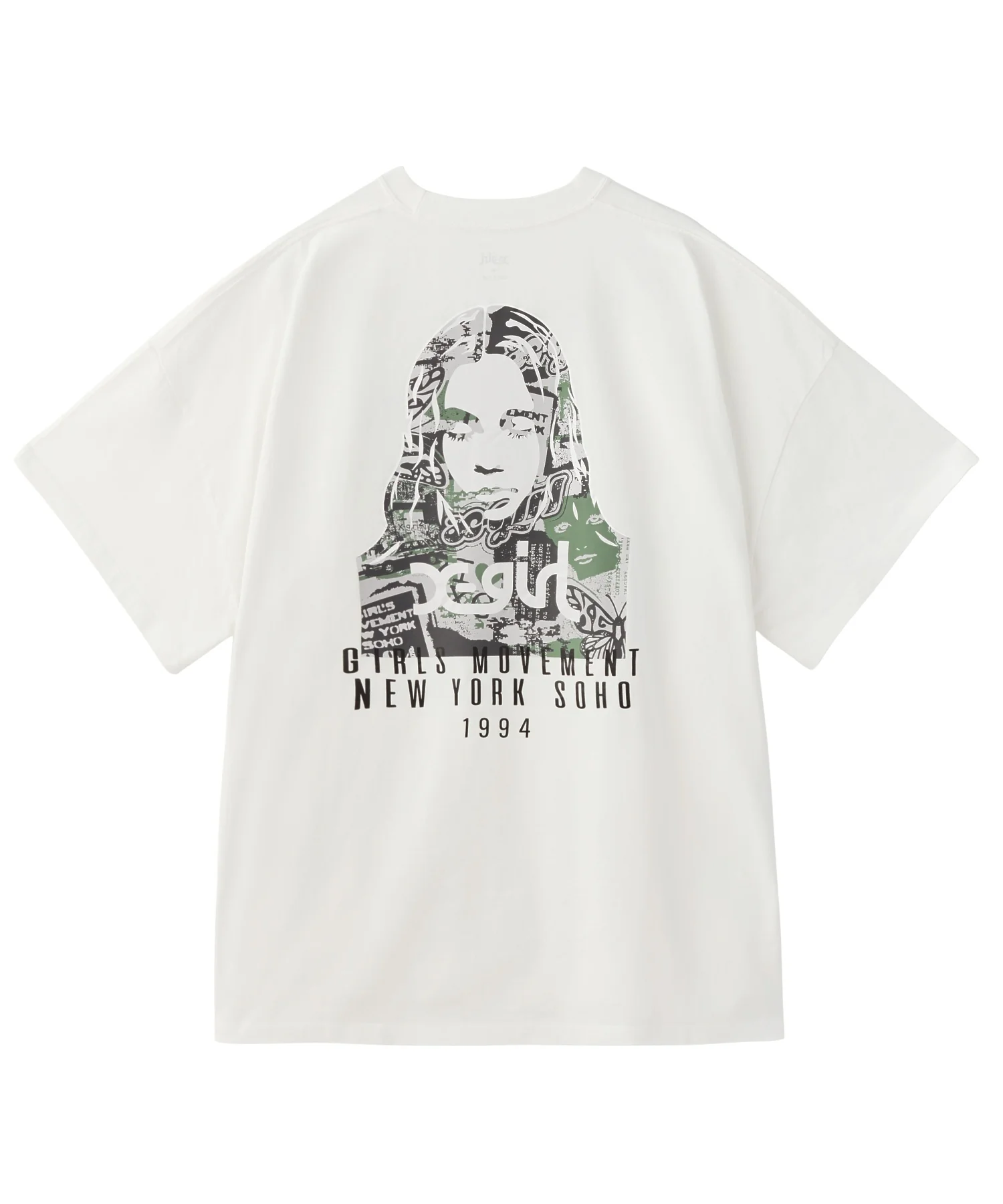 COLLAGE CAMO FACE S/S BIG TEE DRESS - Image 9