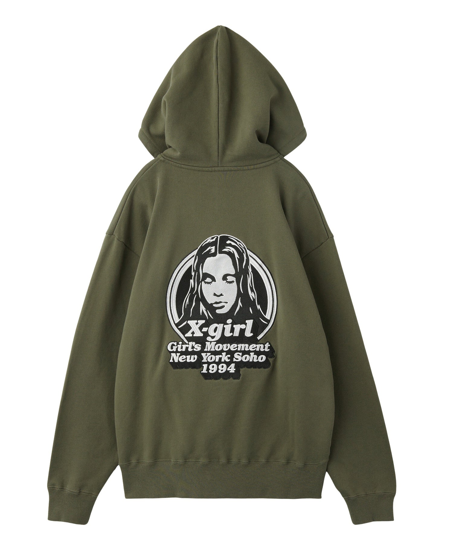 MESSAGE AND FACE ZIP UP SWEAT HOODIE - Image 11