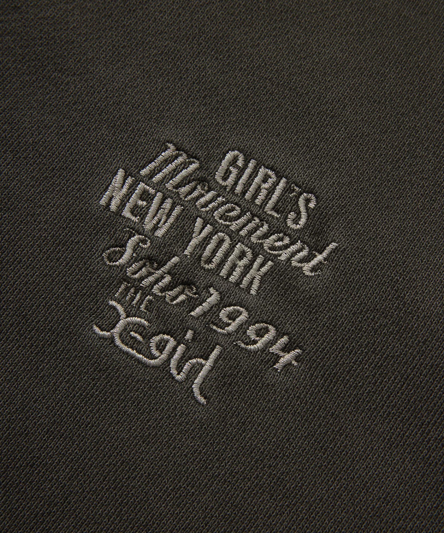 MIX LOGO & FACE FADED ZIP UP SWEAT HOODIE - Image 11