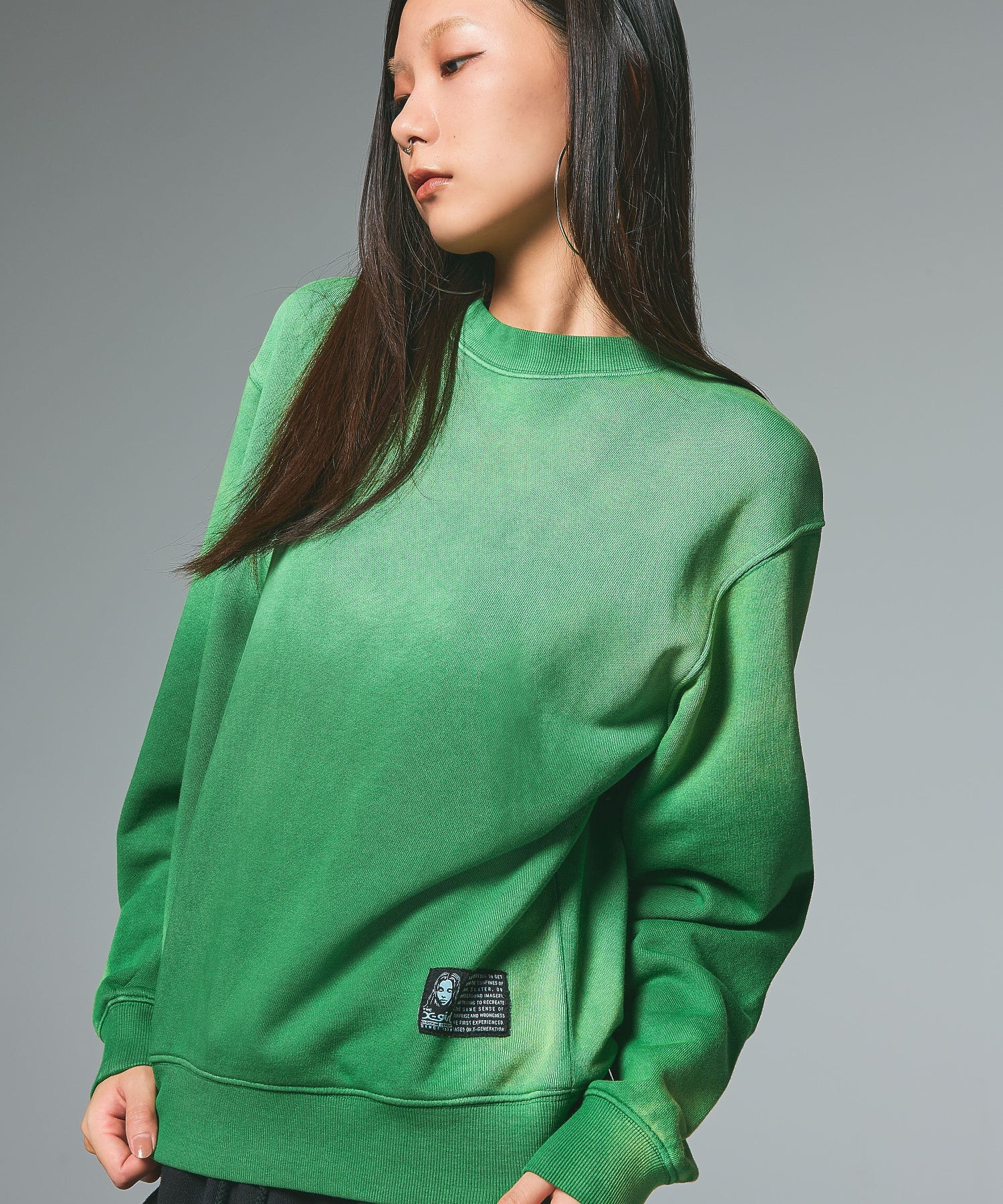 OVERDYED SWEAT TOP - Image 3
