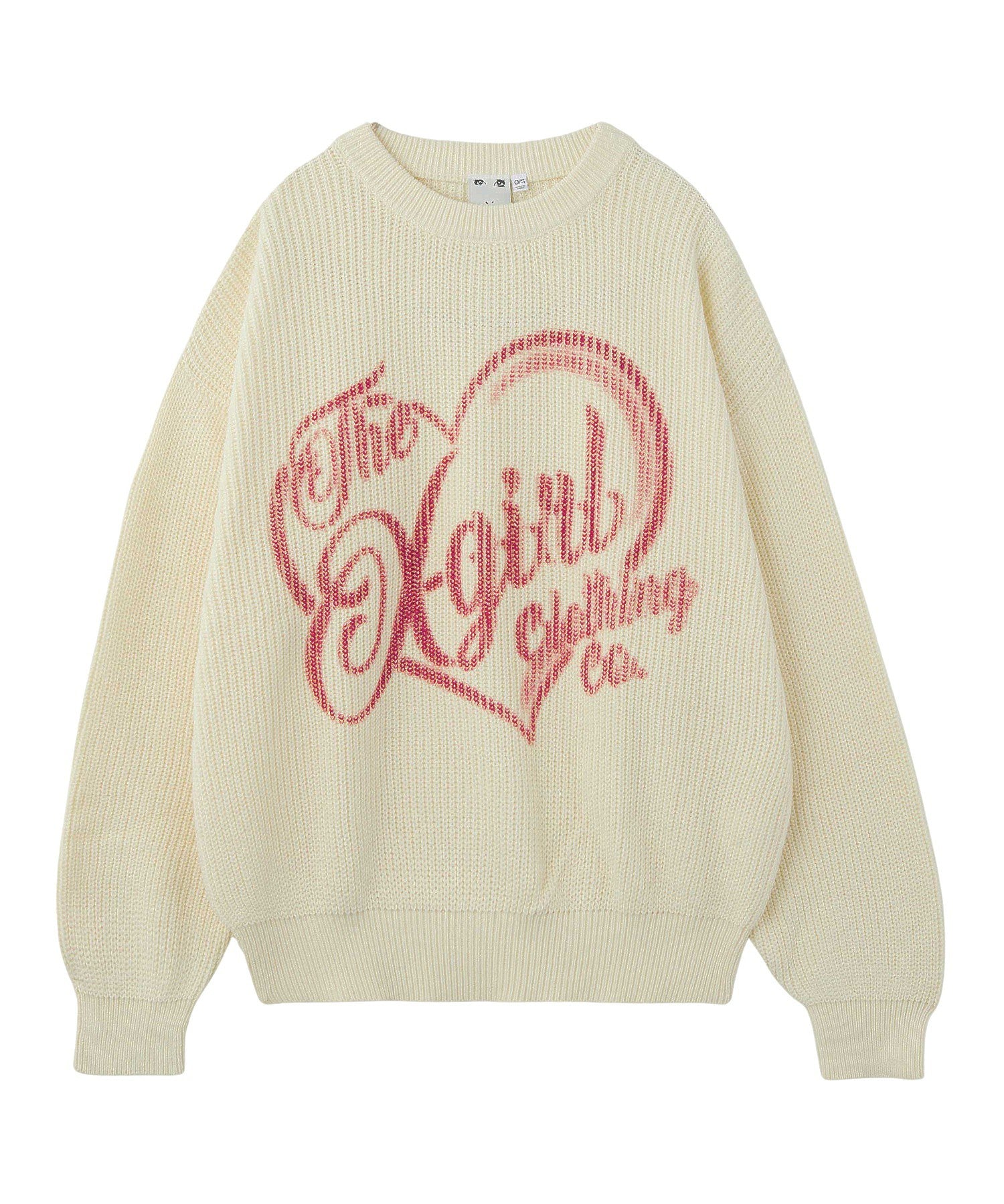 HEART SPRAY LOGO KNIT TOP - Image 20