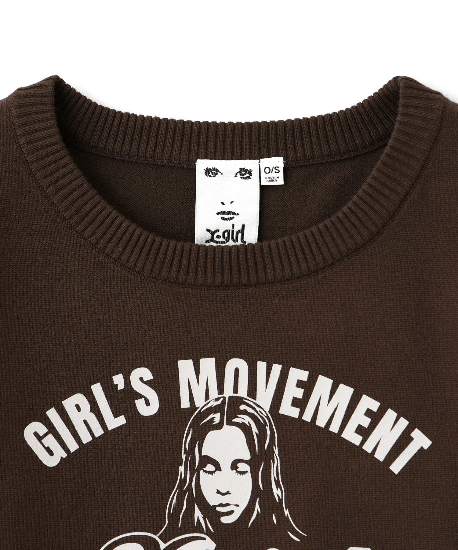 FACE PRINT KNIT TOP - Image 10