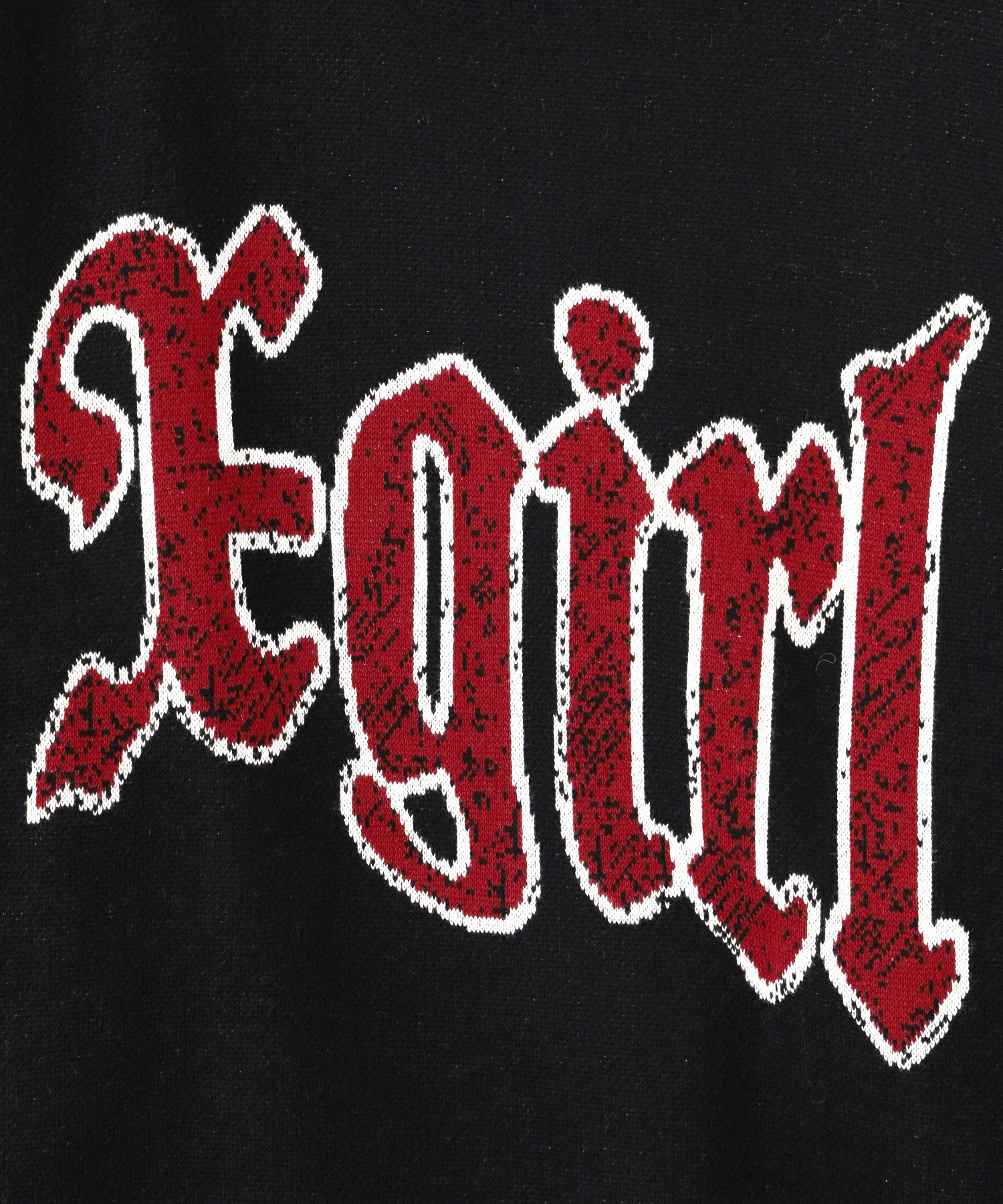 SCRATCHED LOGO JACQUARD KNIT TOP - Image 16