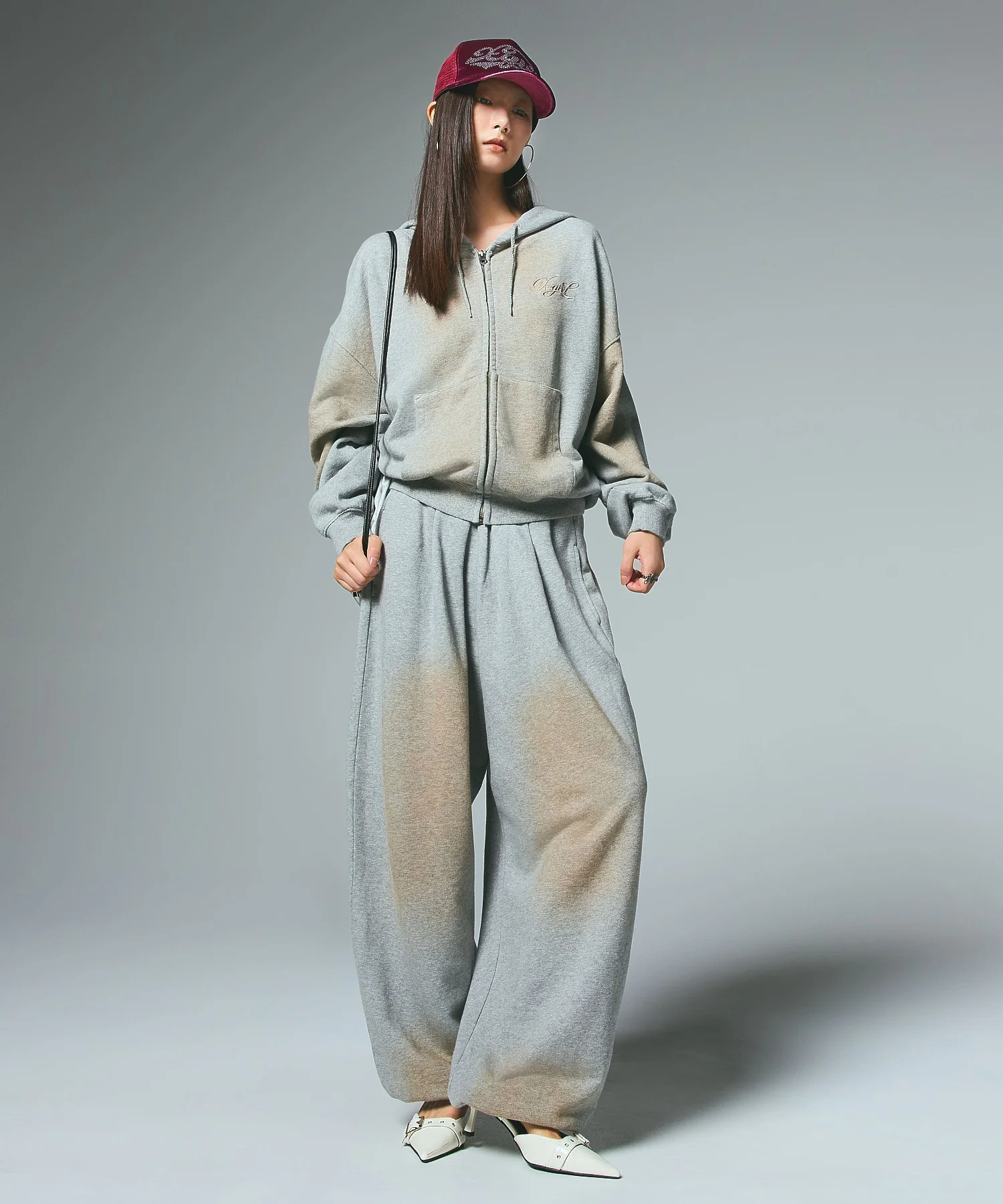 SPRAY PRINT BALLOON SWEAT PANTS - Image 2