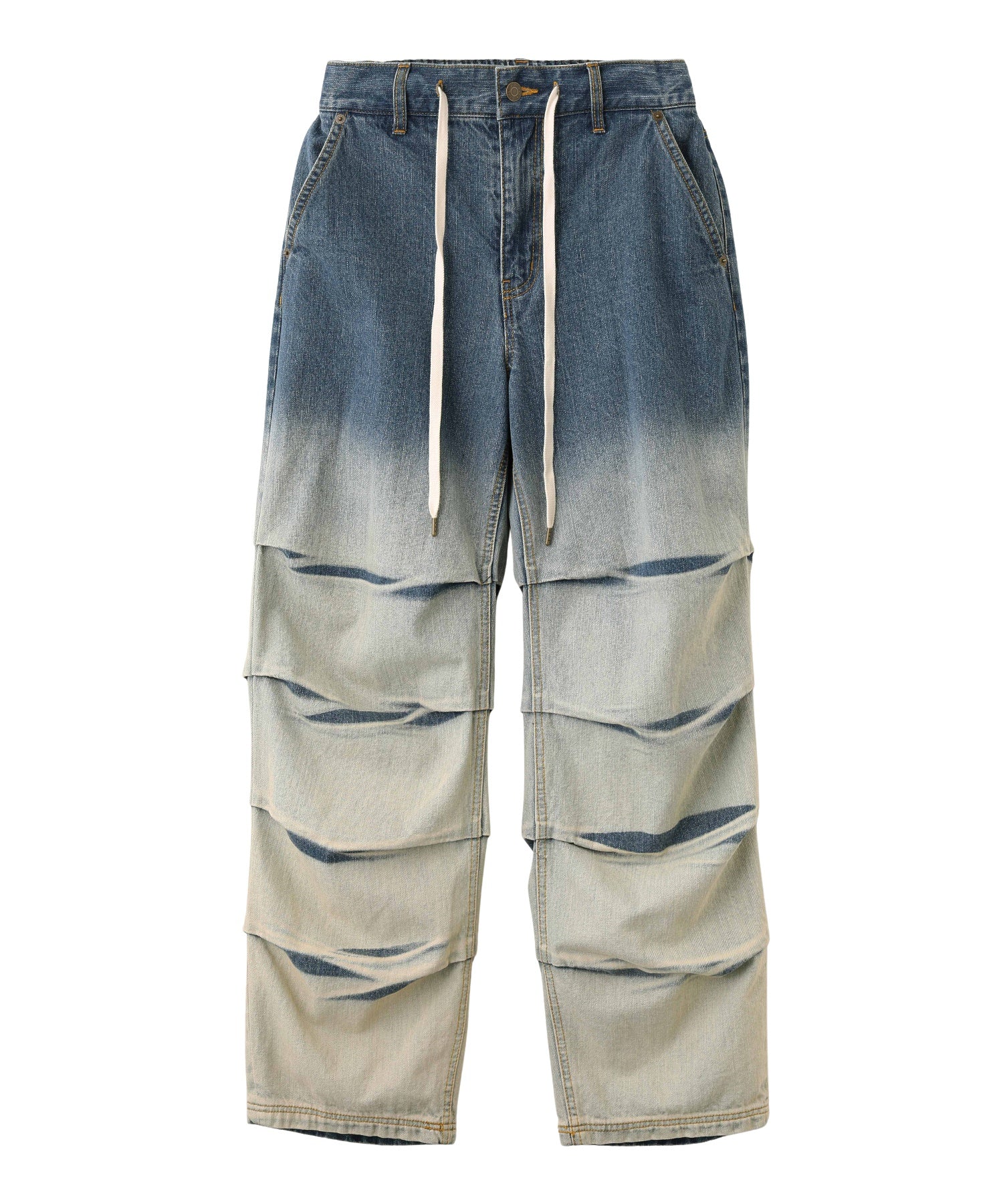GRADIENT DENIM EASY PANTS - Image 10
