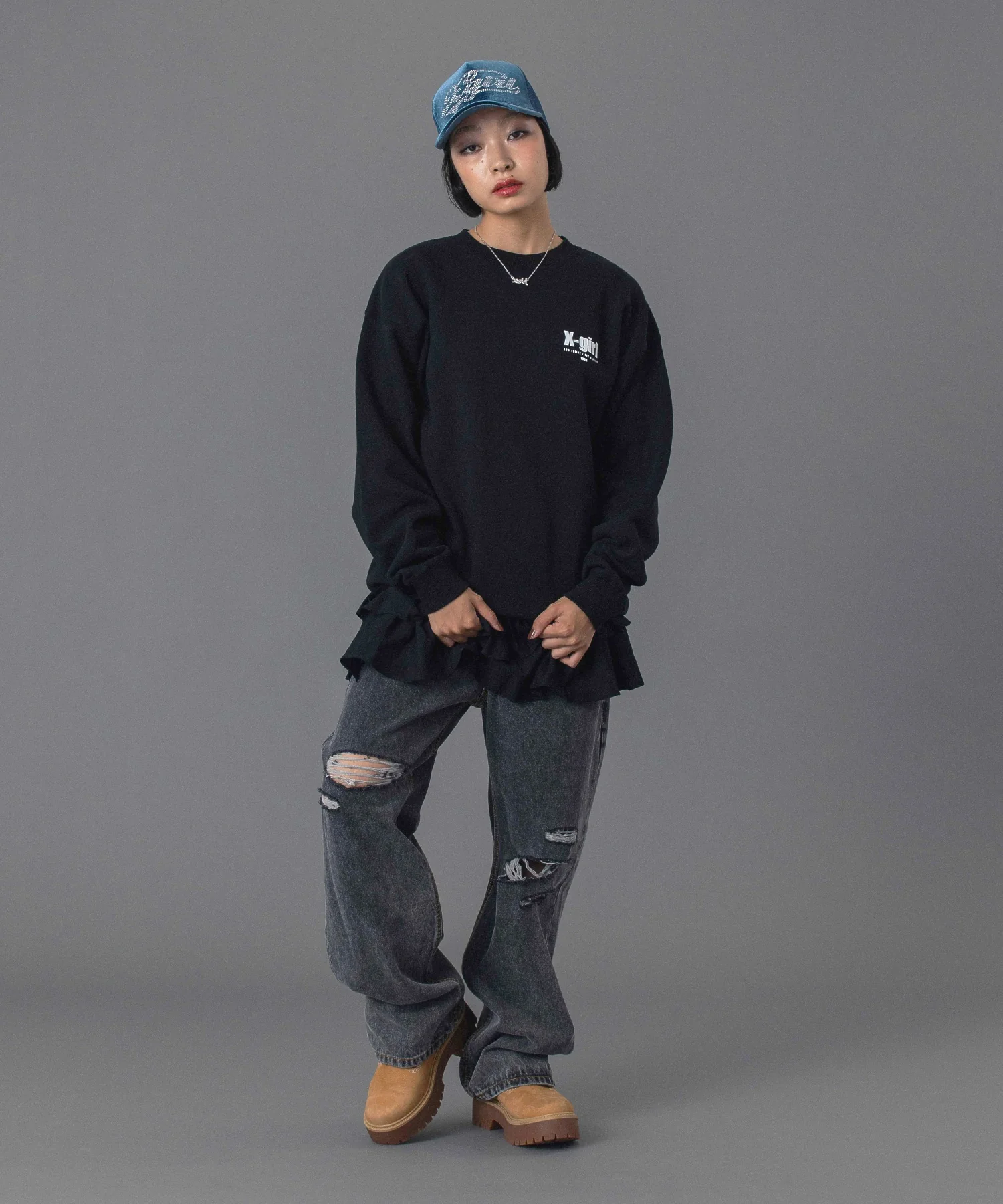 VELOUR TRUCKER CAP - Image 17