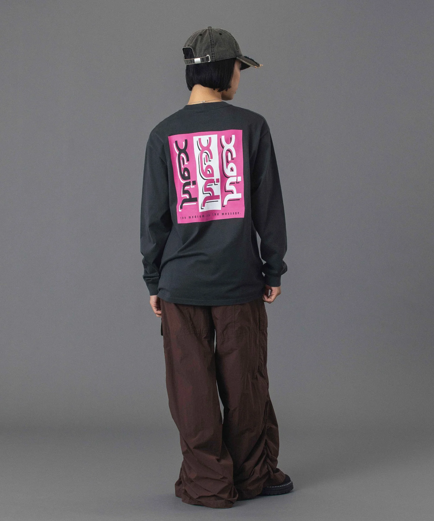 GOTHIC LOGO 6PANEL CAP - Image 7