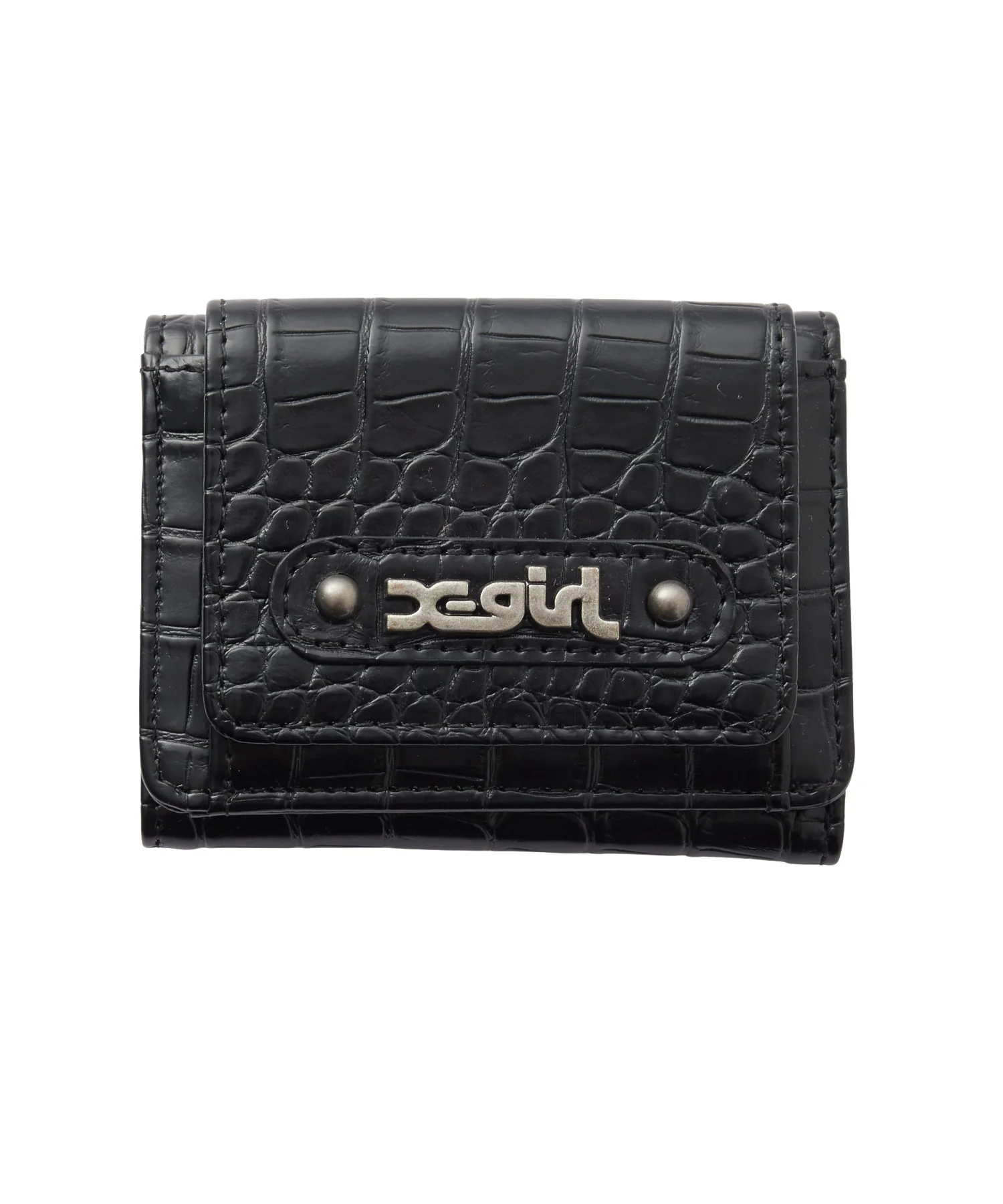 MILLS LOGO FAUX CROCO MINI WALLET - Image 3
