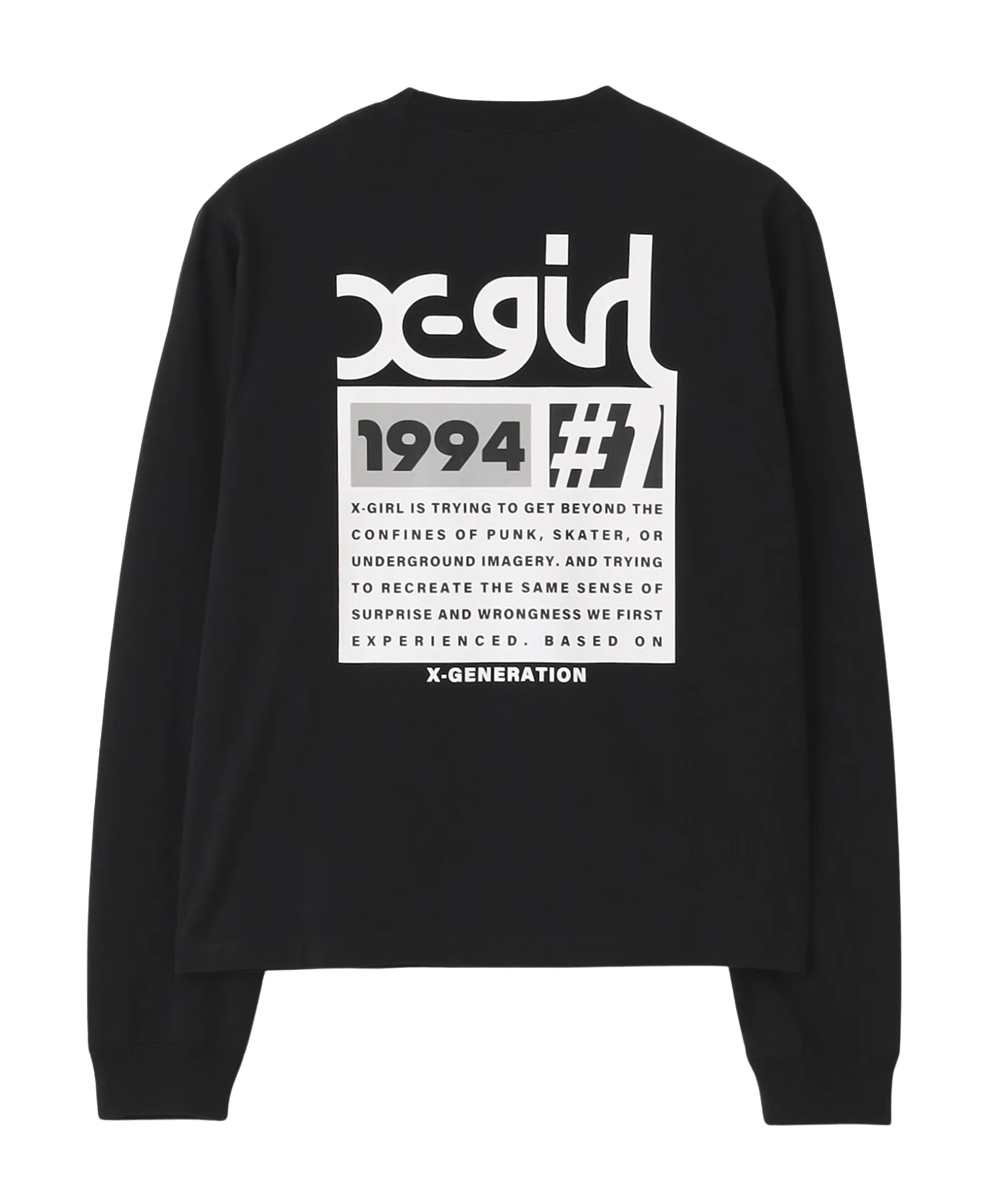 NUMBER ONE BOX LOGO L/S TEE - Image 13