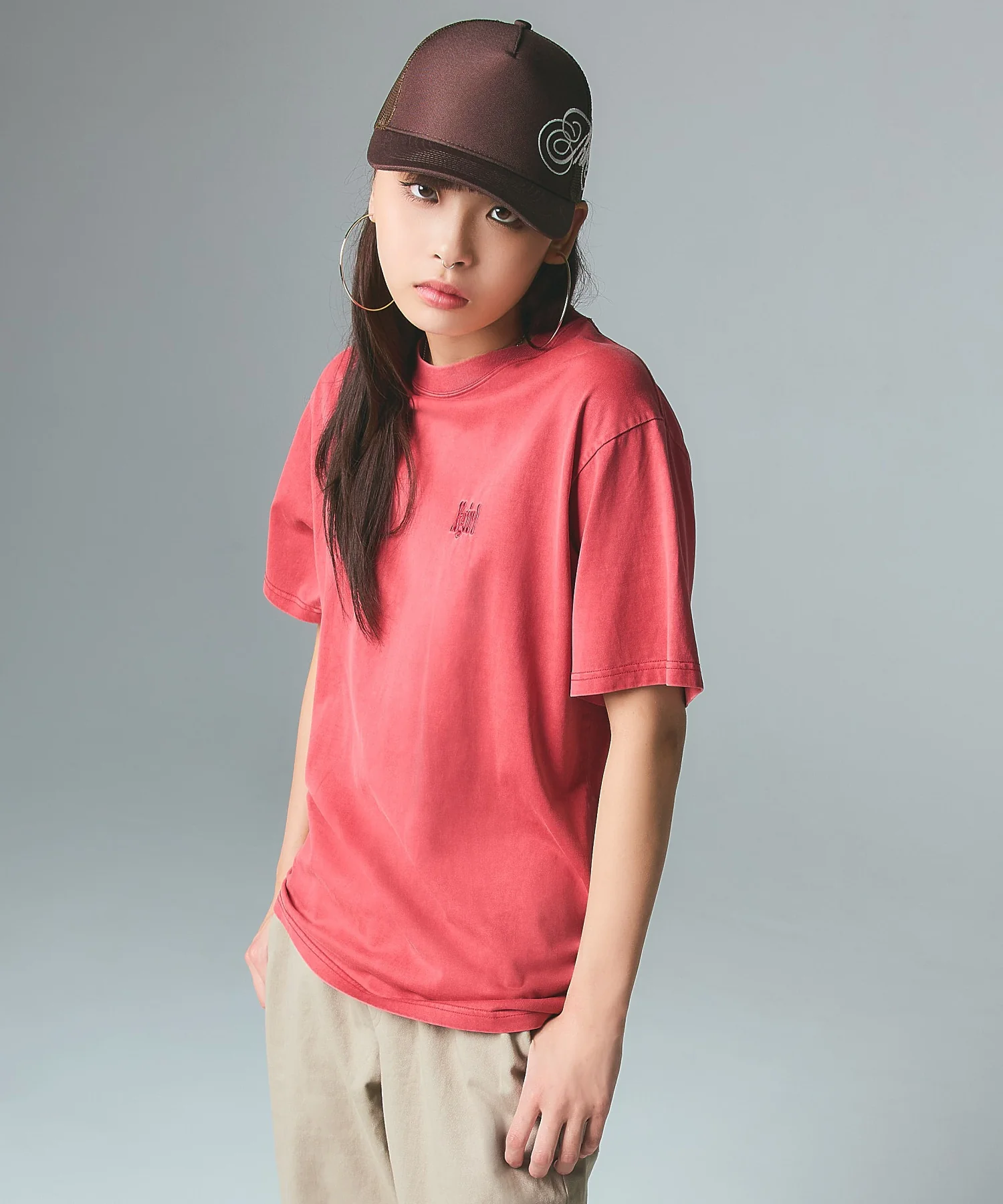 PIGMENT DYED HEART AND LOGO S/S TEE - Image 3