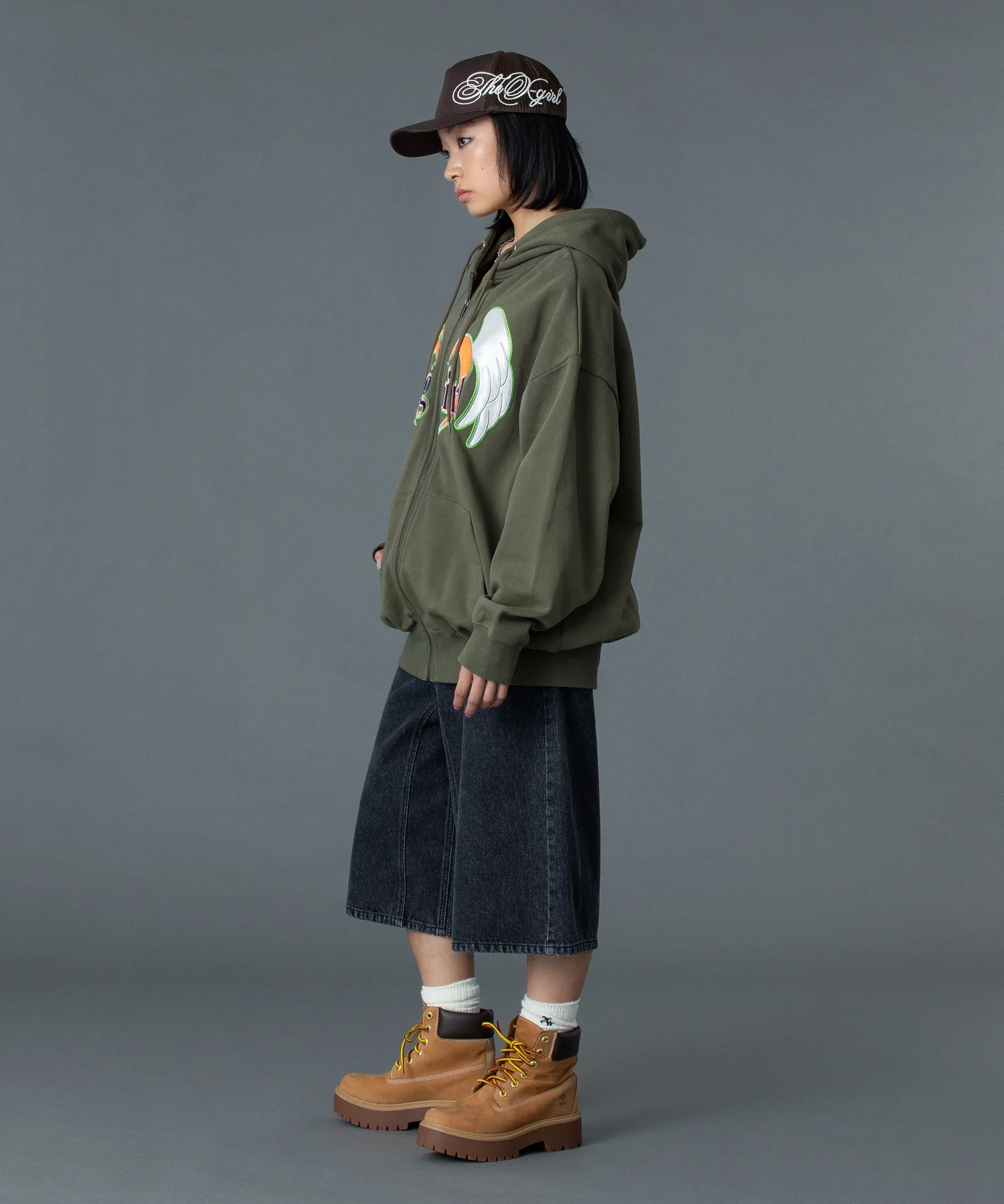HEART AND WING ZIP UP SWEAT HOODIE - Image 15