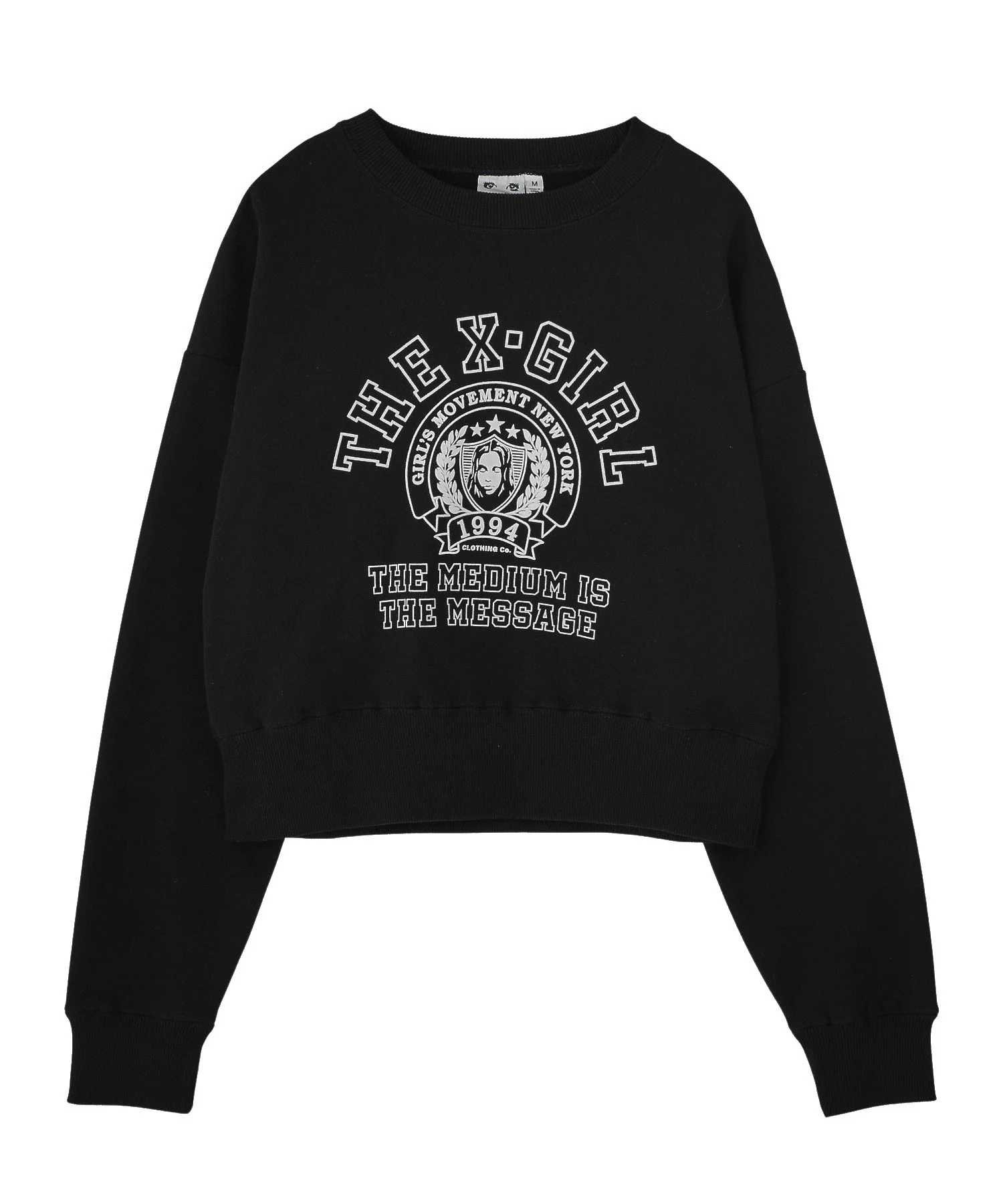 COLLEGE LOGO COMPACT SWEAT TOP - Image 14