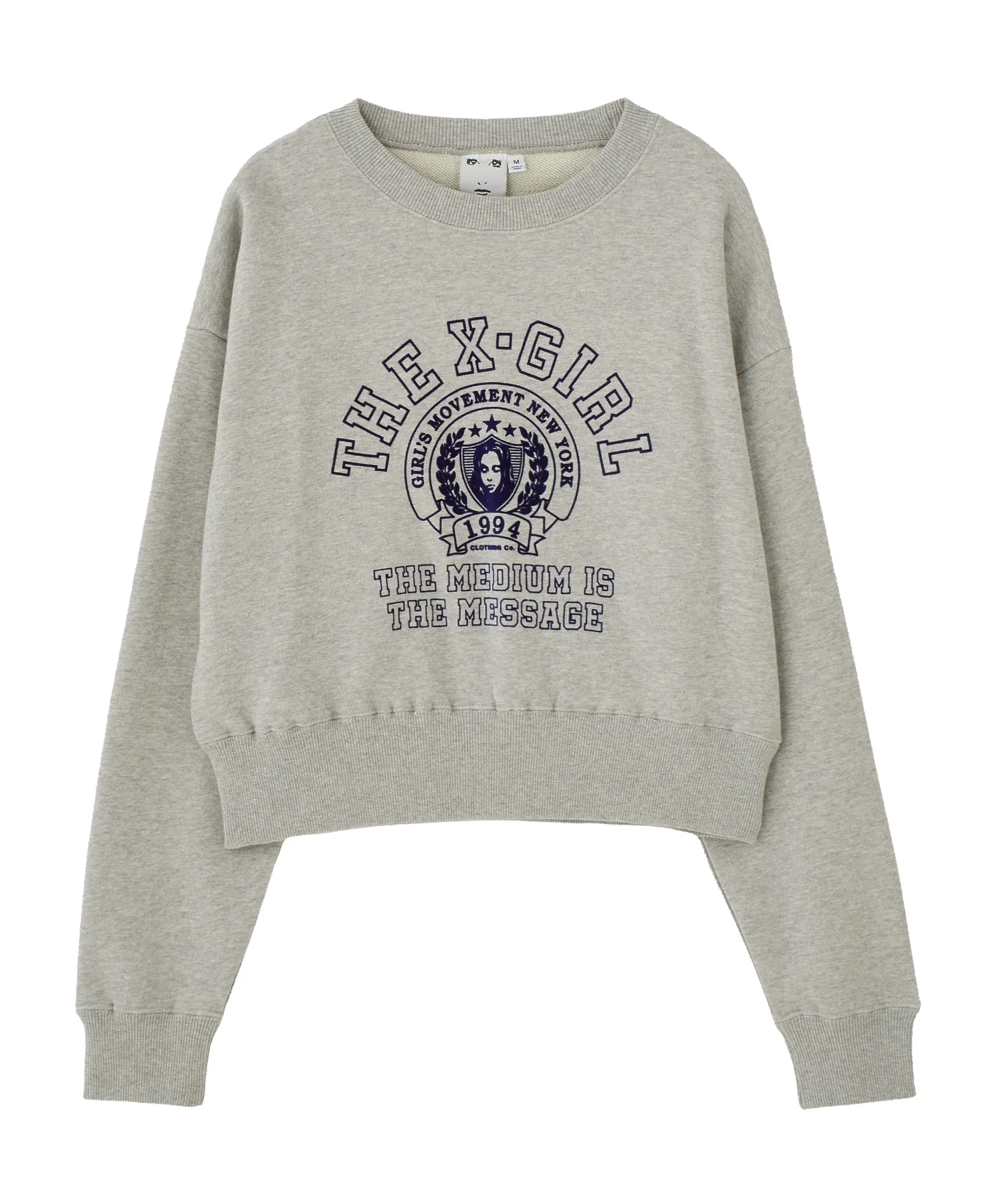 COLLEGE LOGO COMPACT SWEAT TOP - Image 5