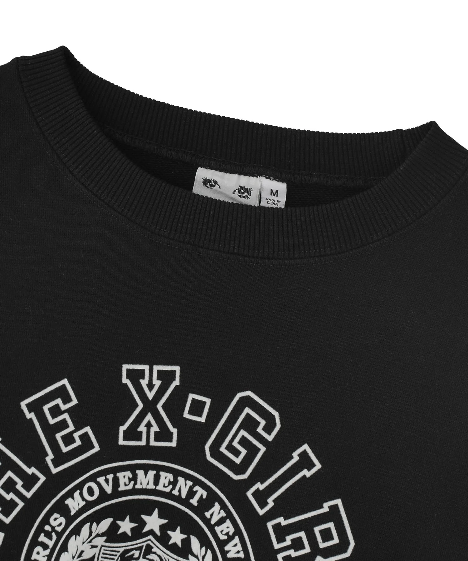 COLLEGE LOGO COMPACT SWEAT TOP - Image 9
