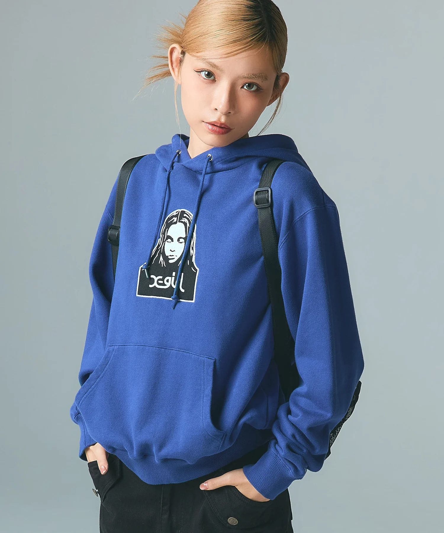 FACE PATCH SWEAT HOODIE - Image 5