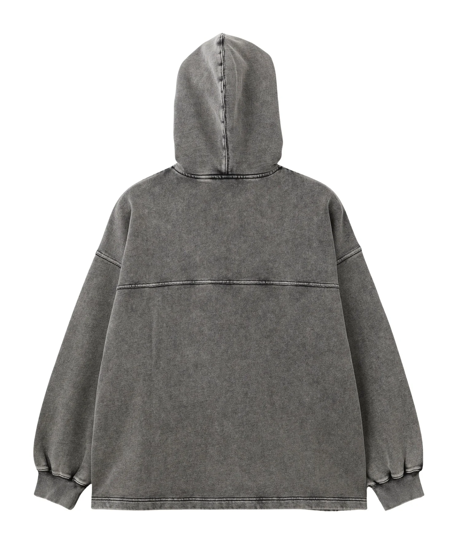FADED FACE LABEL ANORAK SWEAT HOODIE - Image 32