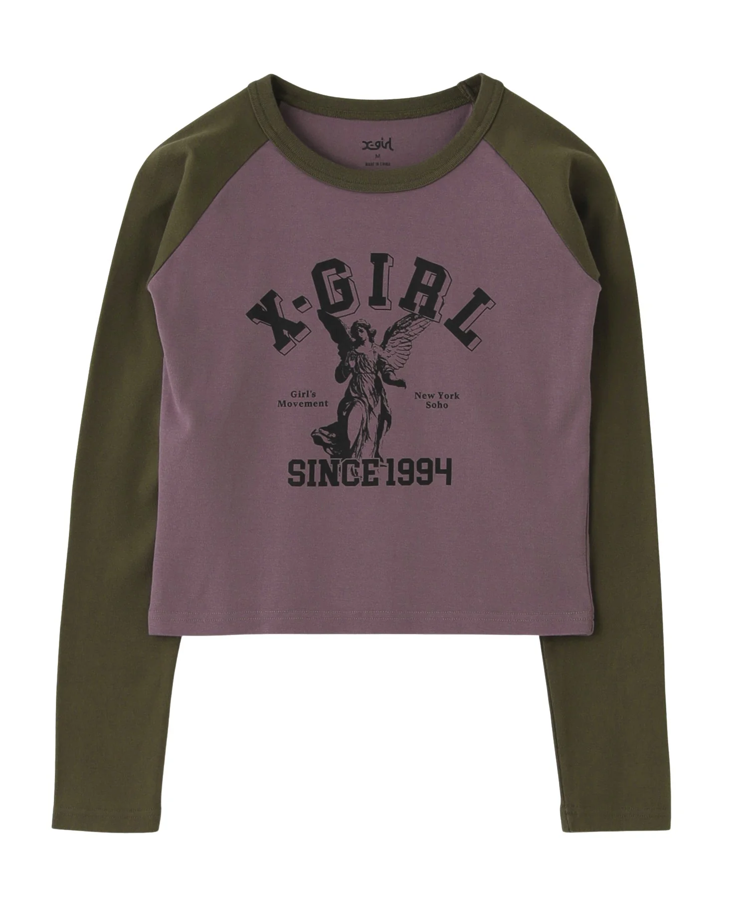 ANGEL AND LOGO RAGLAN L/S BABY TEE - Image 9