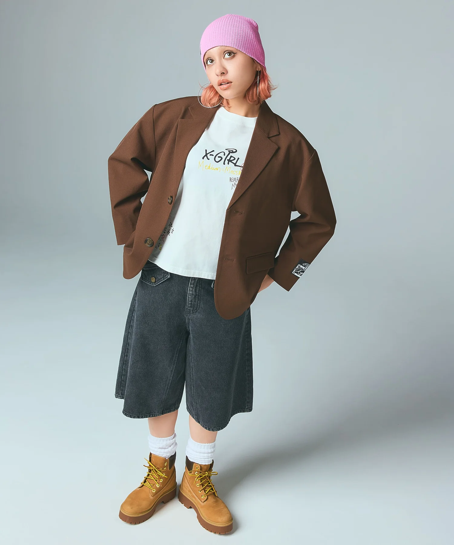 FACE LABEL TAILORED JACKET - Image 13