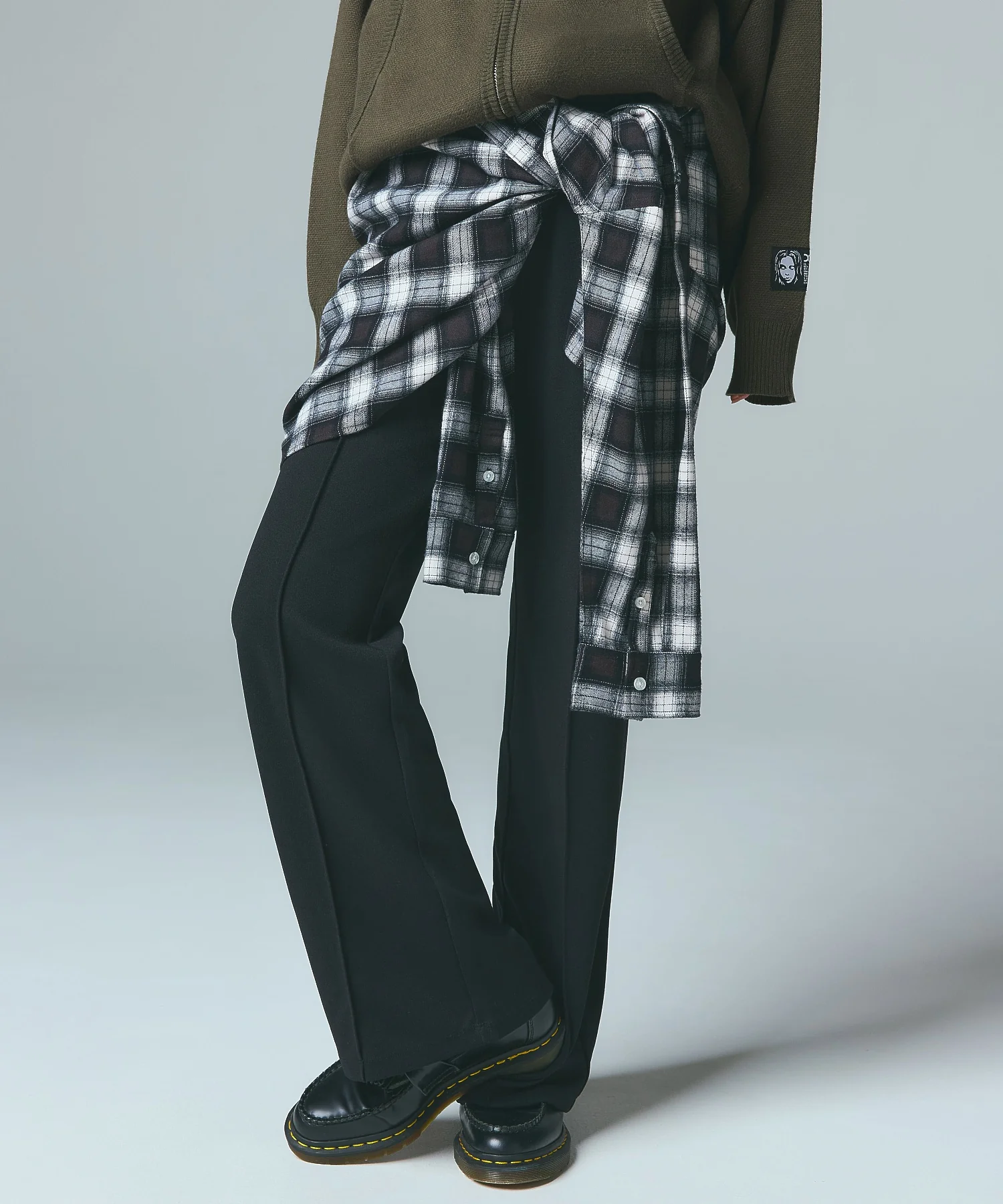 WAISTCLOTH SET LAYERED PANTS - Image 10