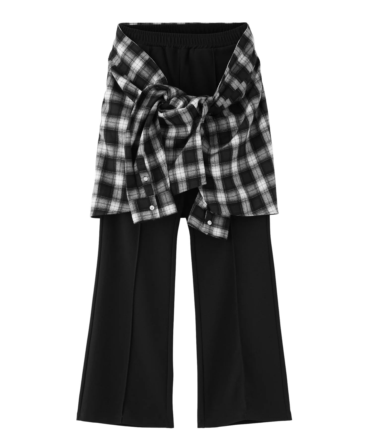 WAISTCLOTH SET LAYERED PANTS - Image 43