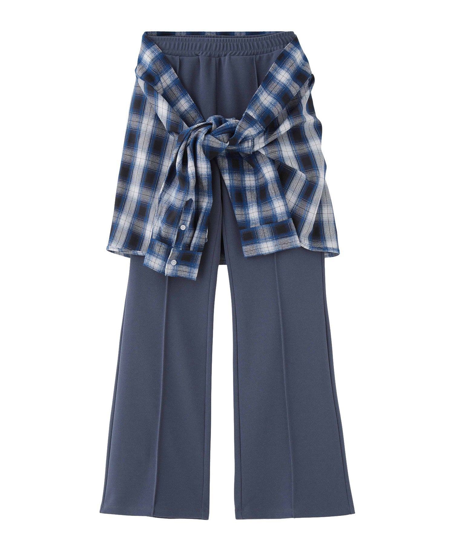 WAISTCLOTH SET LAYERED PANTS - Image 60