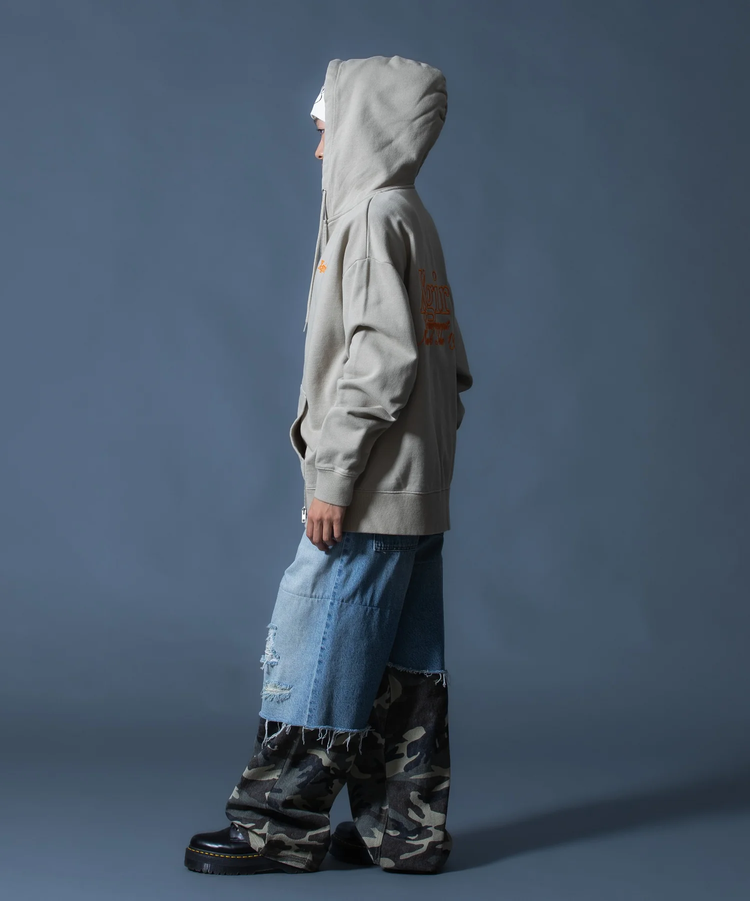 FADED CAMO LAYERED PANTS - Image 39