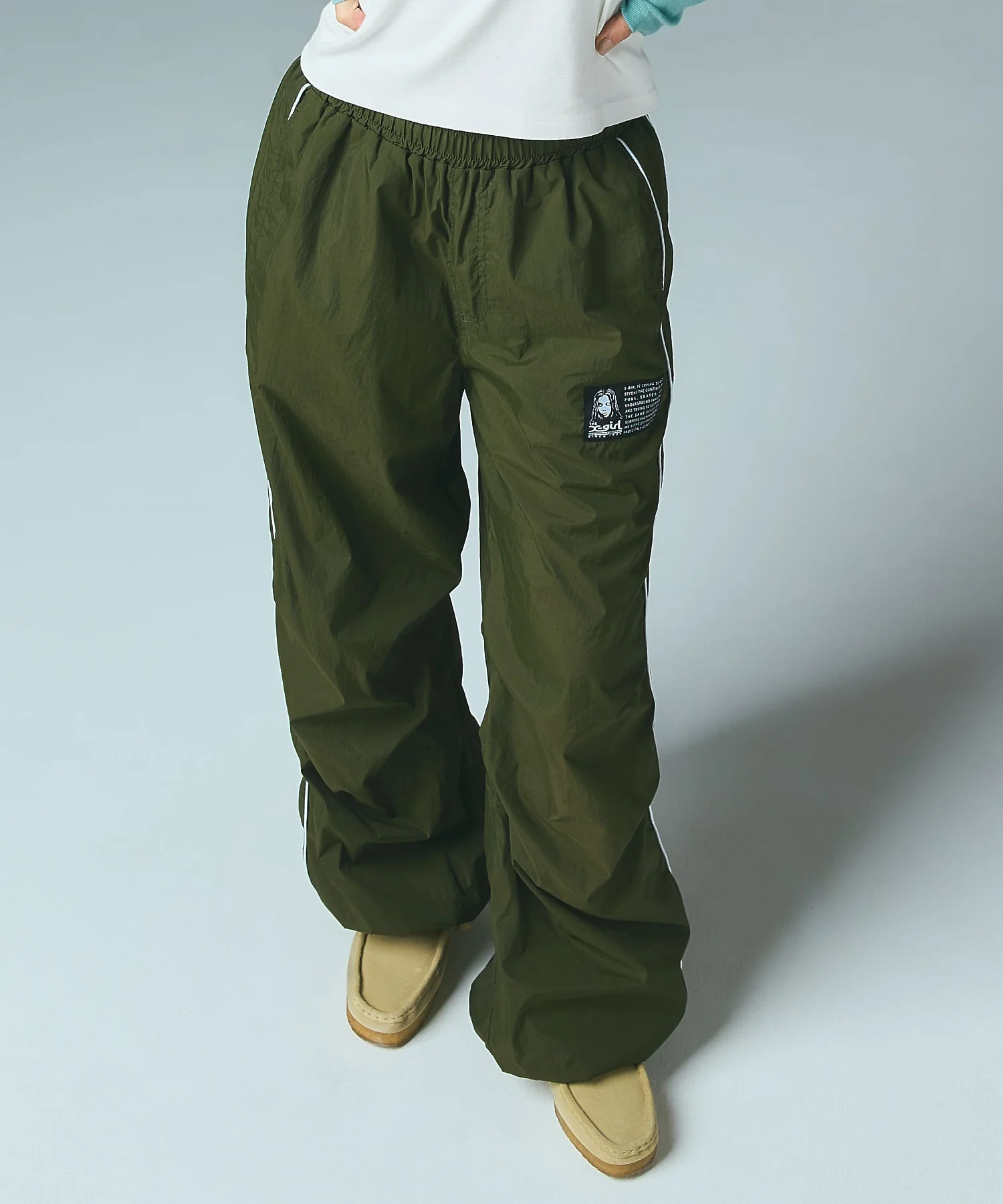 FACE LABEL TRACK PANTS - Image 12
