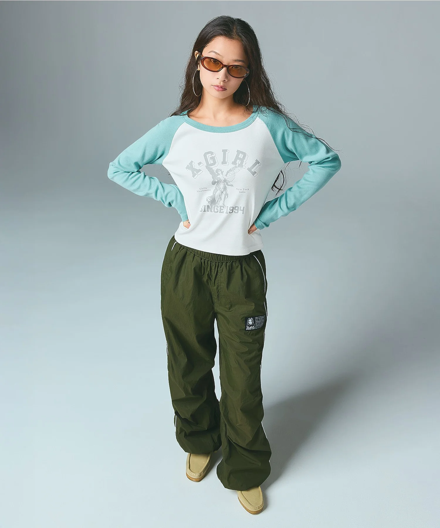 FACE LABEL TRACK PANTS - Image 13