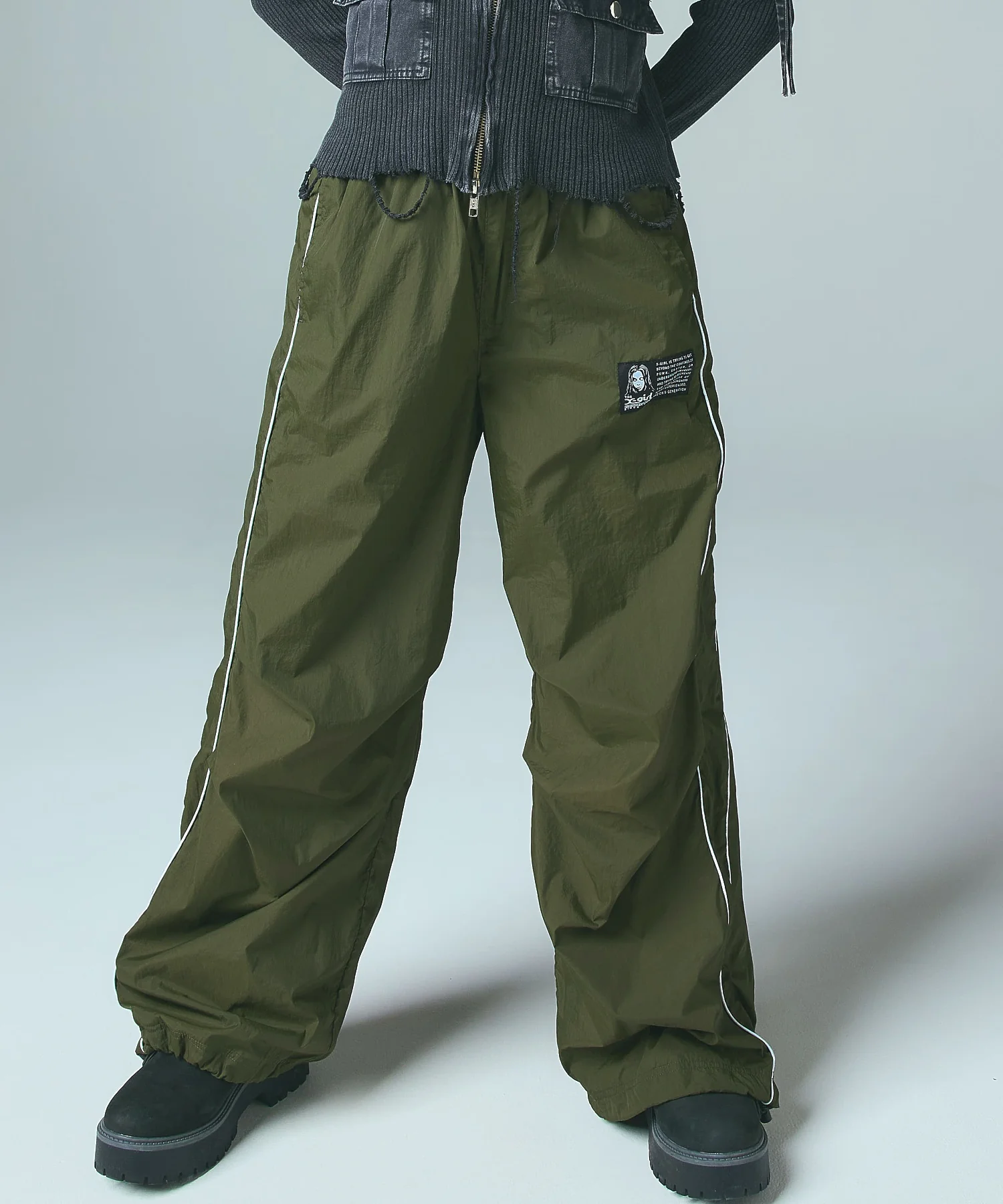 FACE LABEL TRACK PANTS - Image 14