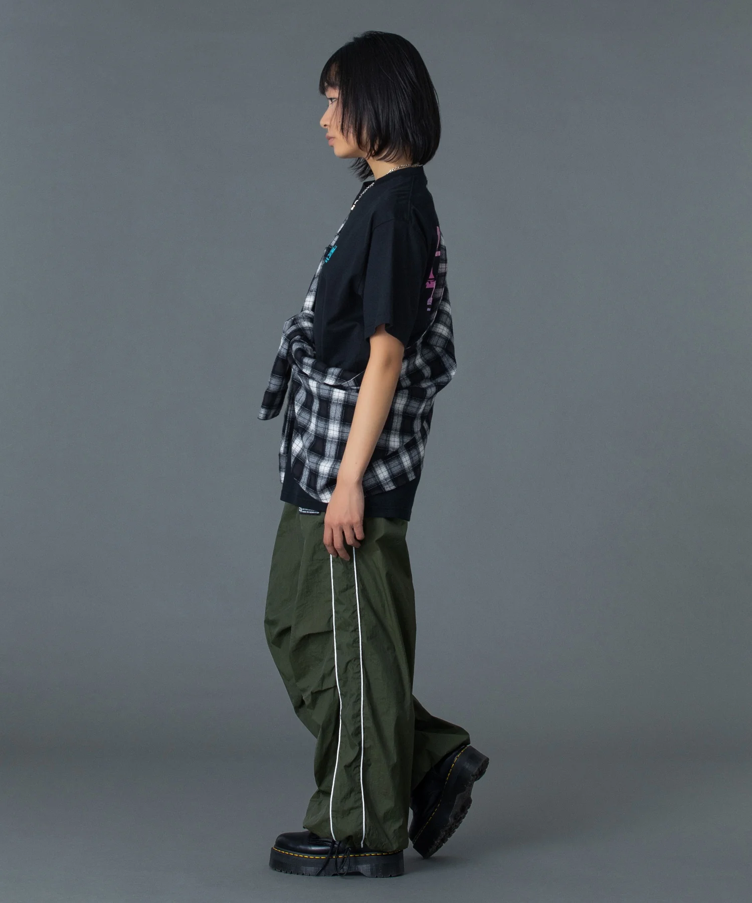 FACE LABEL TRACK PANTS - Image 23