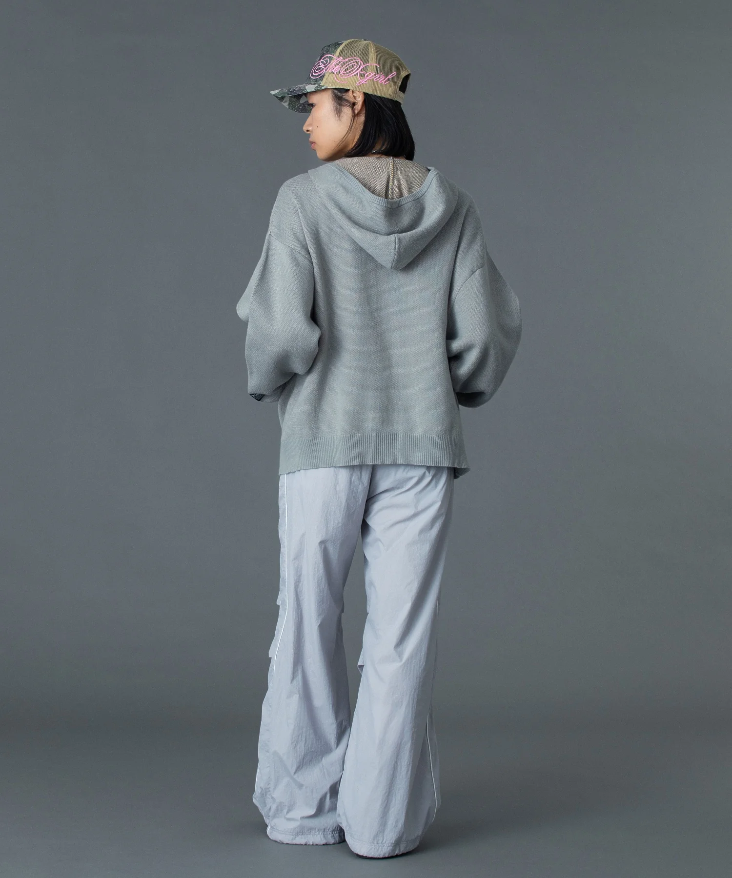 FACE LABEL TRACK PANTS - Image 6