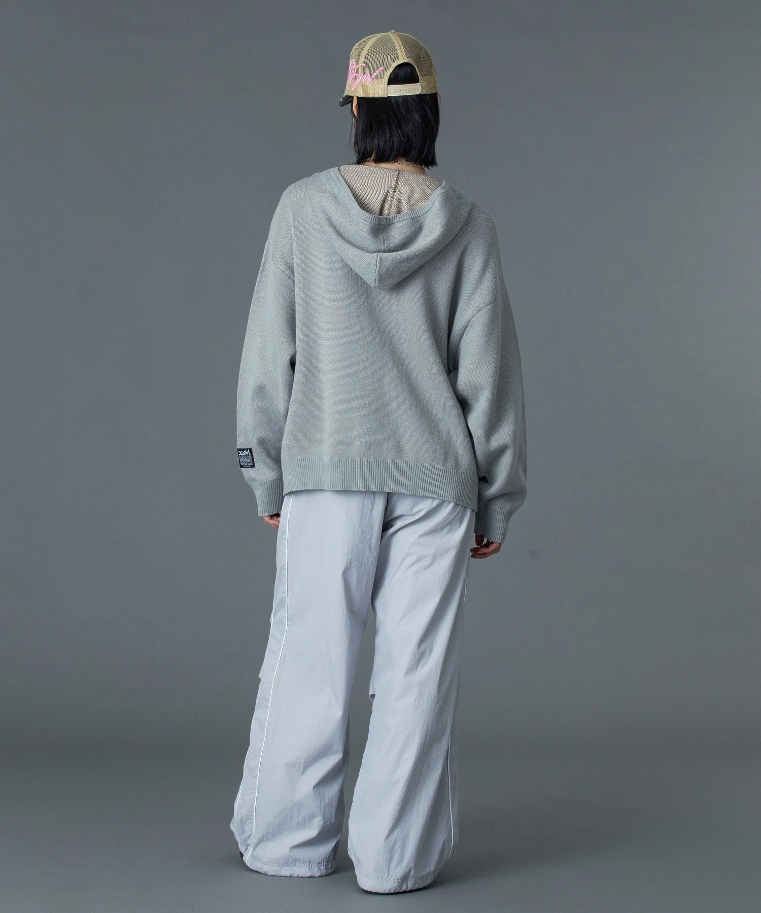 FACE LABEL TRACK PANTS - Image 8