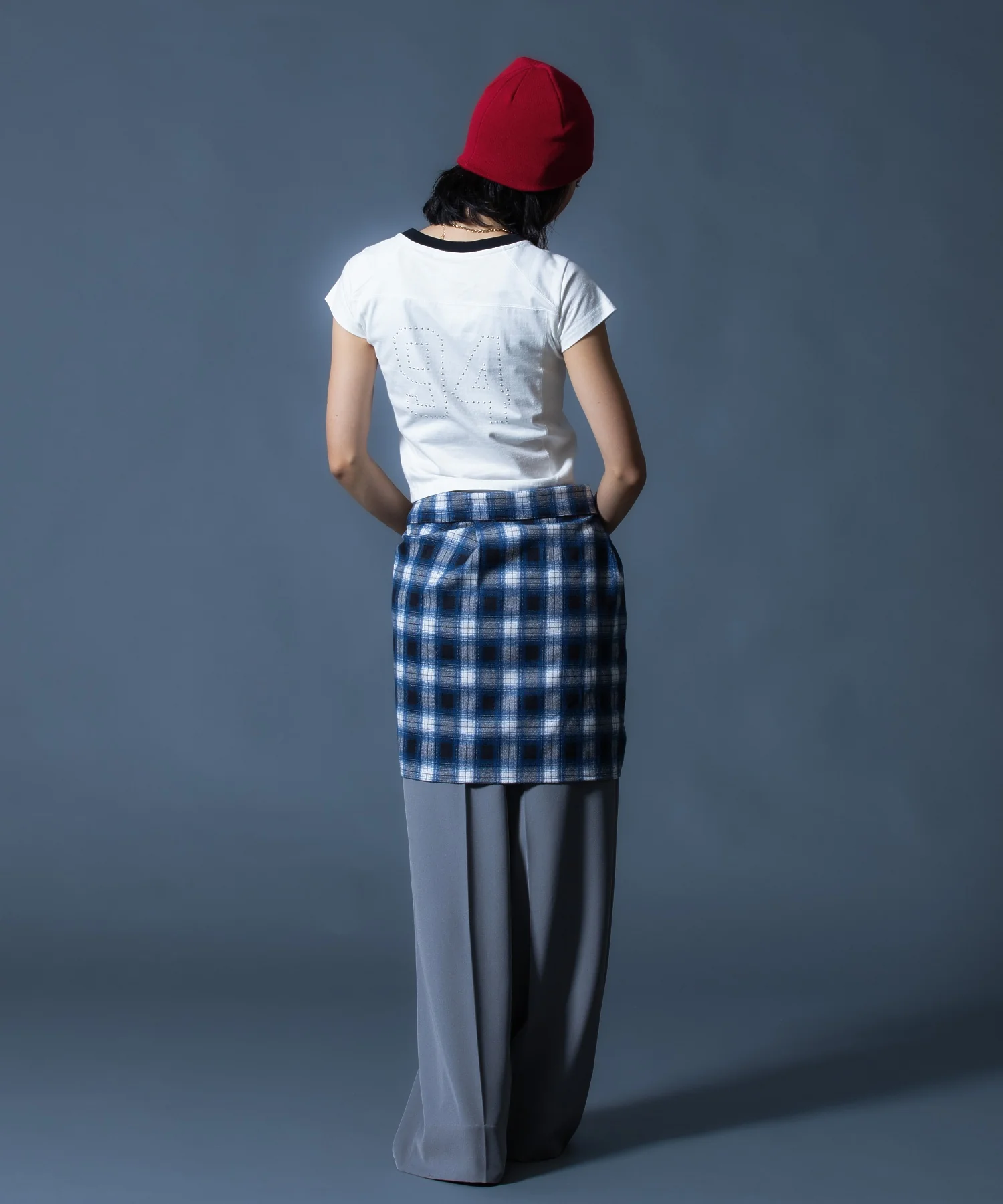 DIAGONAL OVAL LOGO JACQUARD BEANIE - Image 48
