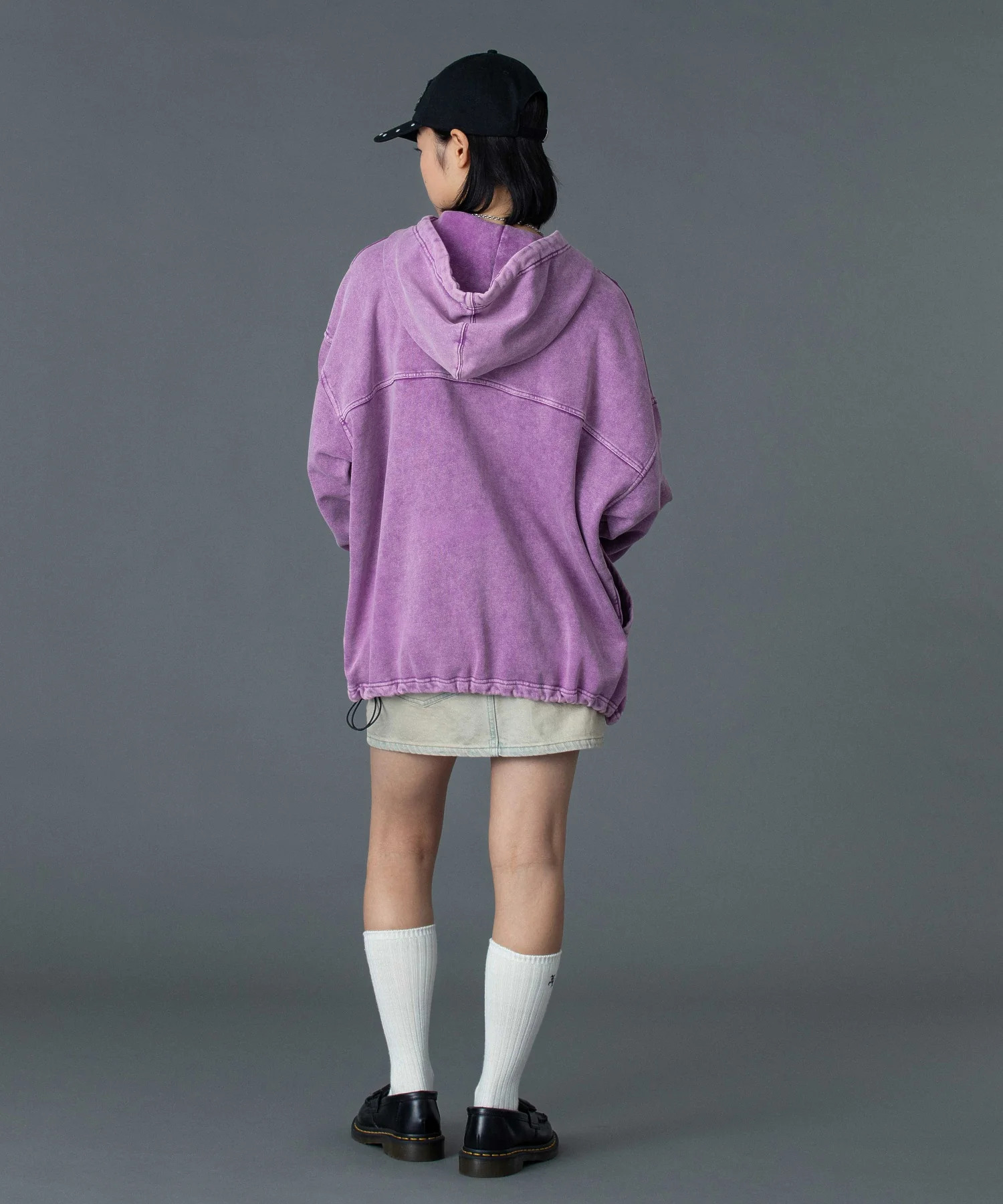 STUDDED LOGO PATCH 6PANEL CAP - Image 34