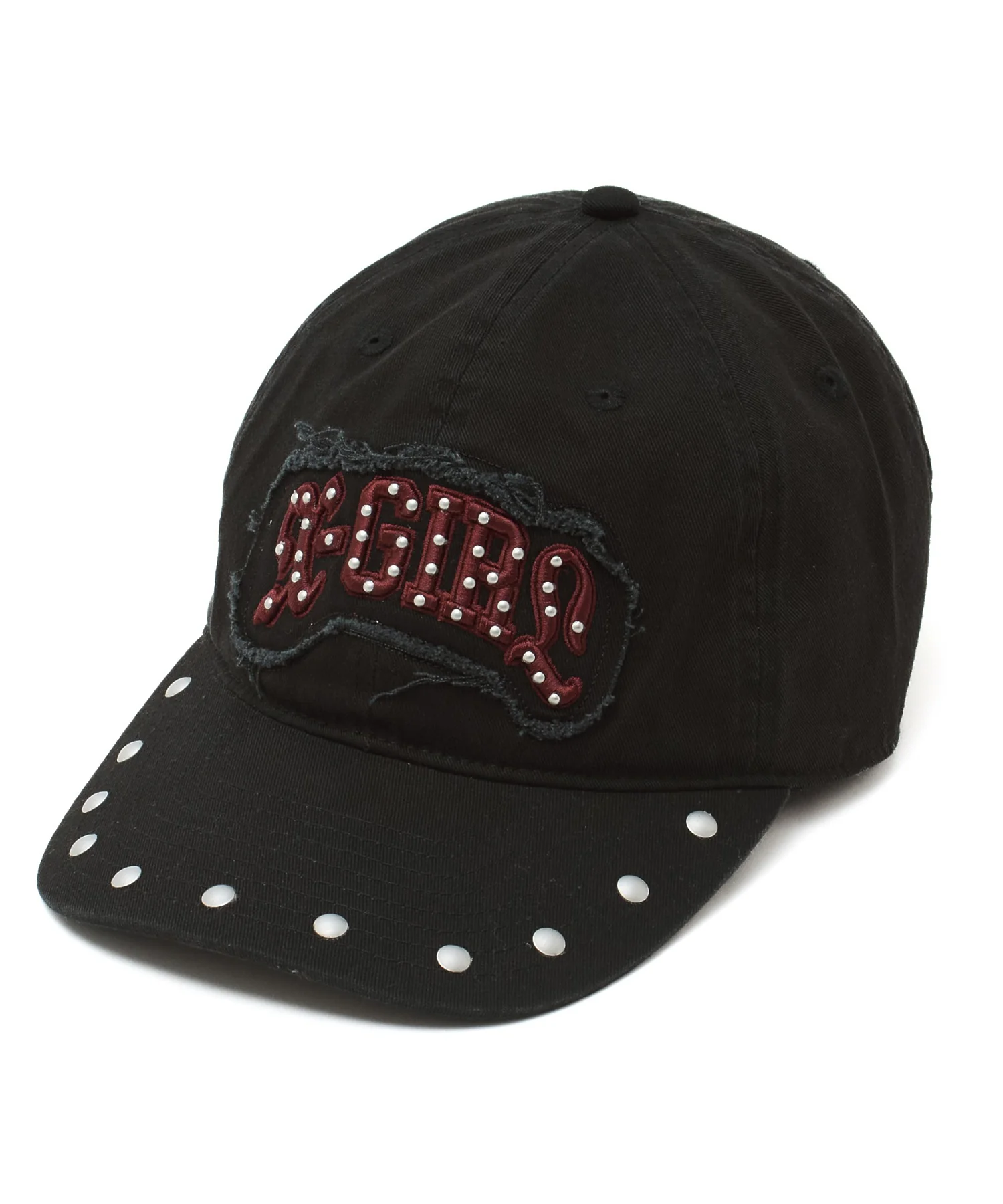 STUDDED LOGO PATCH 6PANEL CAP - Image 43