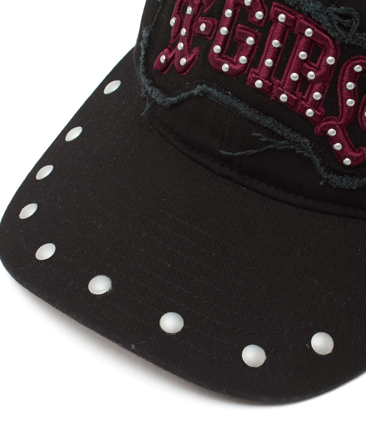 STUDDED LOGO PATCH 6PANEL CAP - Image 49