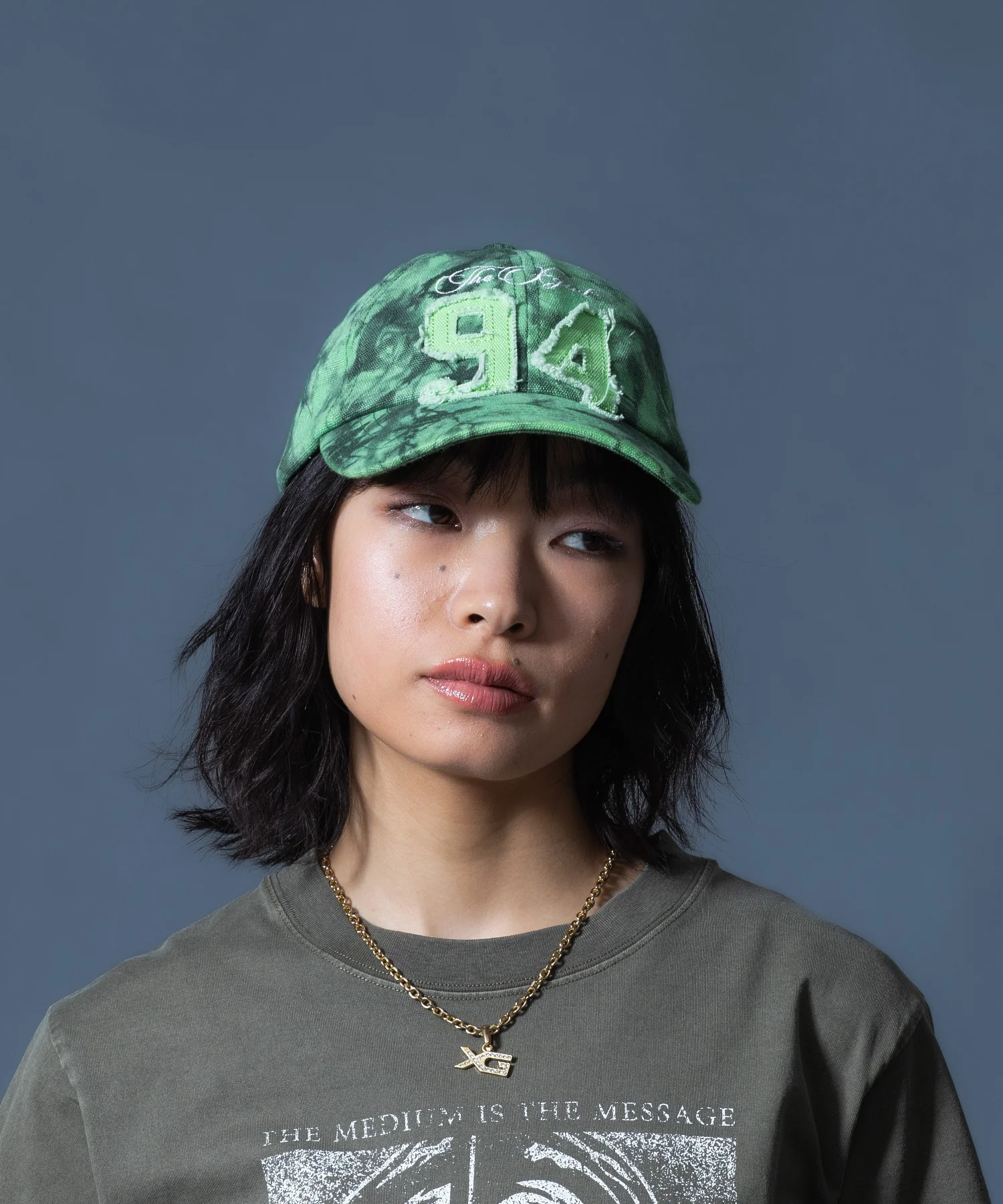 FADED NUMBER LOGO 6PANEL CAP - Image 20