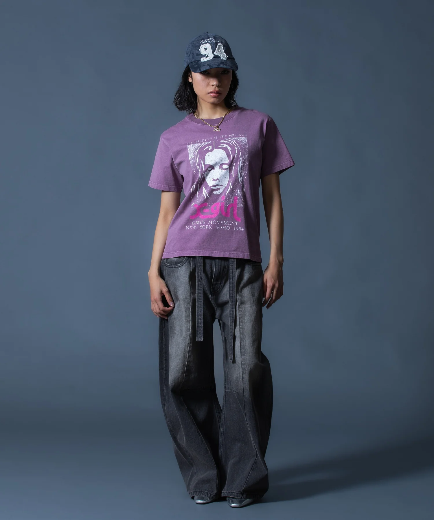 FADED NUMBER LOGO 6PANEL CAP - Image 36