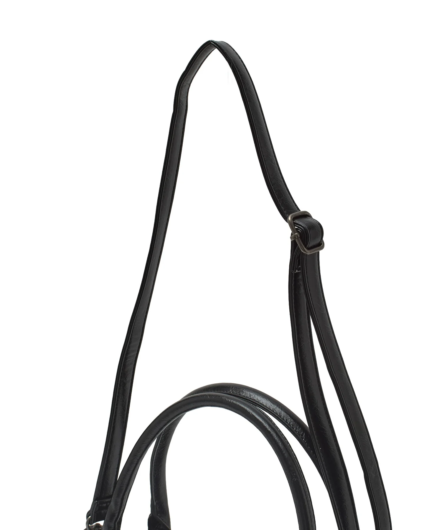 HEART PADLOCK FAUX LEATHER 2WAY BAG - Image 25