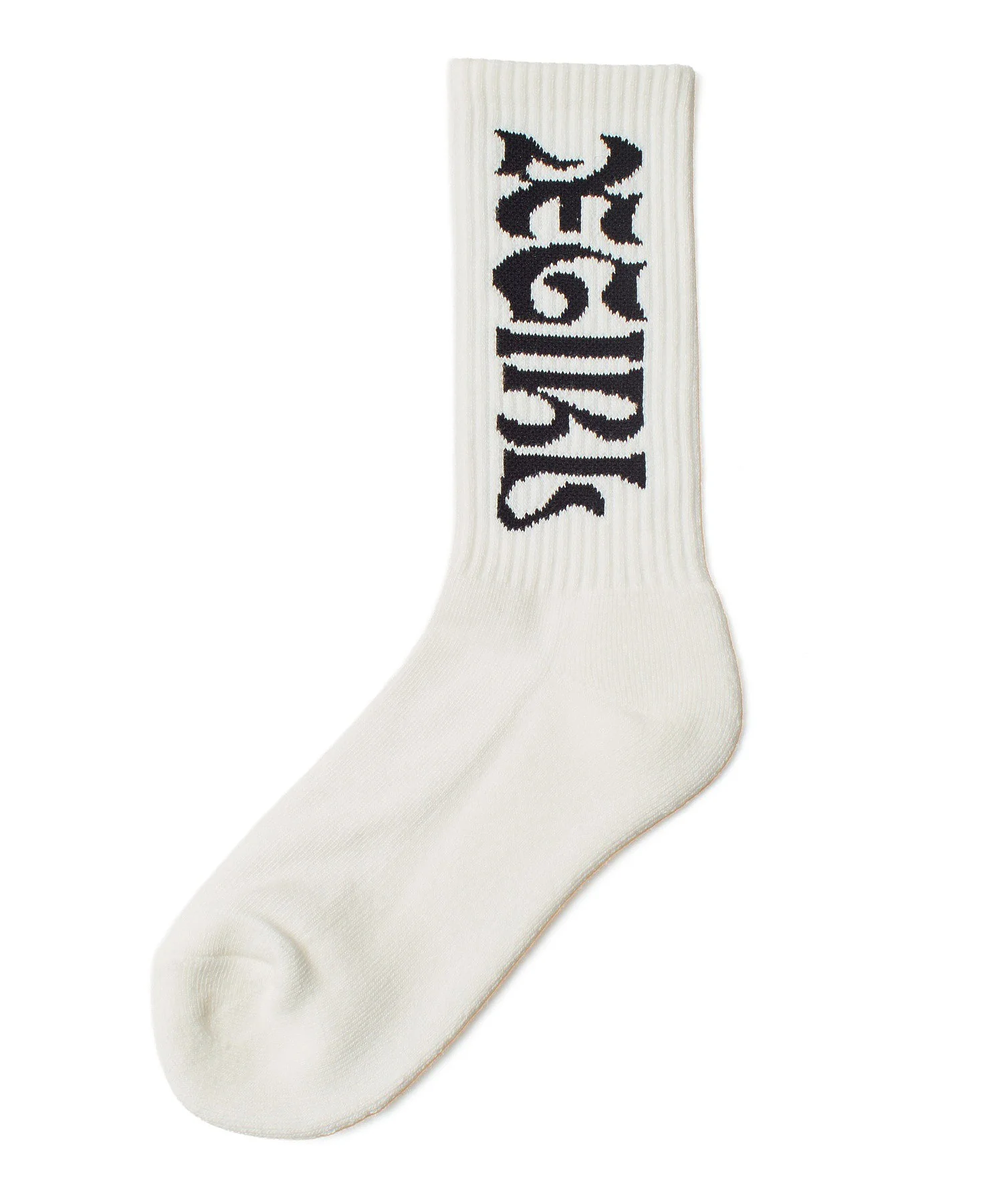 WIDE GOTHIC LOGO JACQUARD SOCKS - Image 9