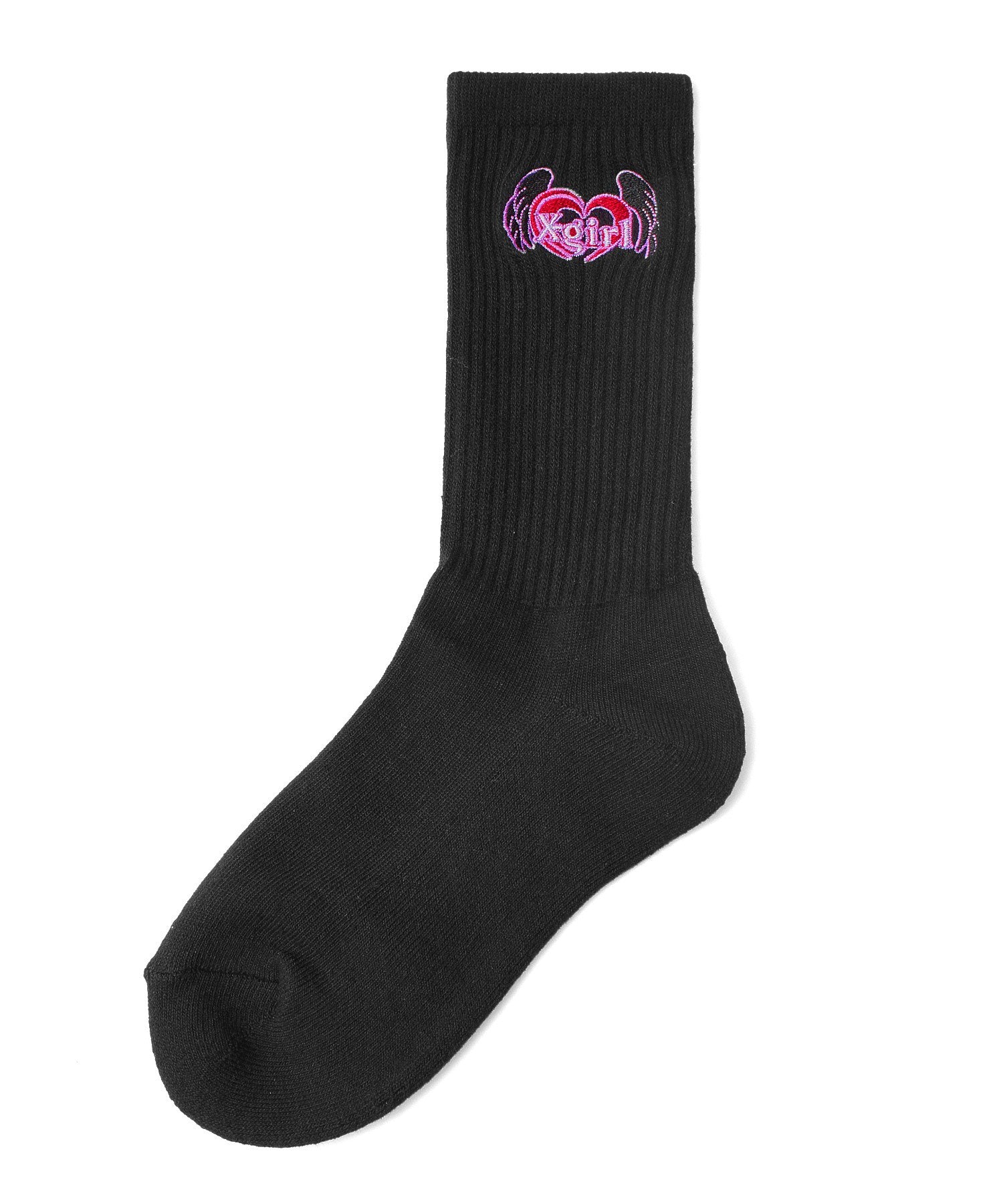 HEART AND WING EMBROIDERED SOCKS - Image 9