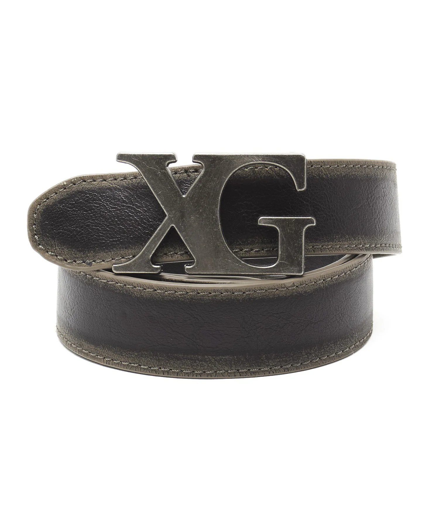 XG EMBLEM CLASP FAUX LEATHER BELT - Image 24