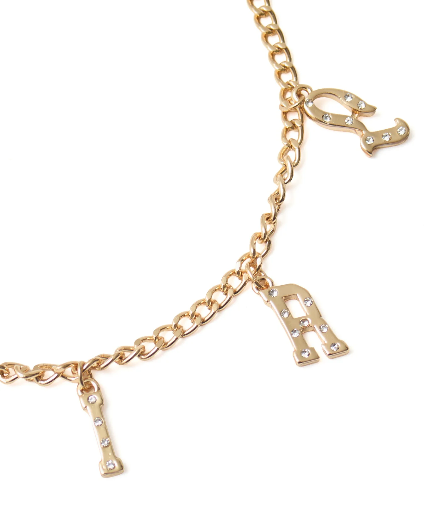 LOGO AND RHINESTONE NECKLACE - Image 6