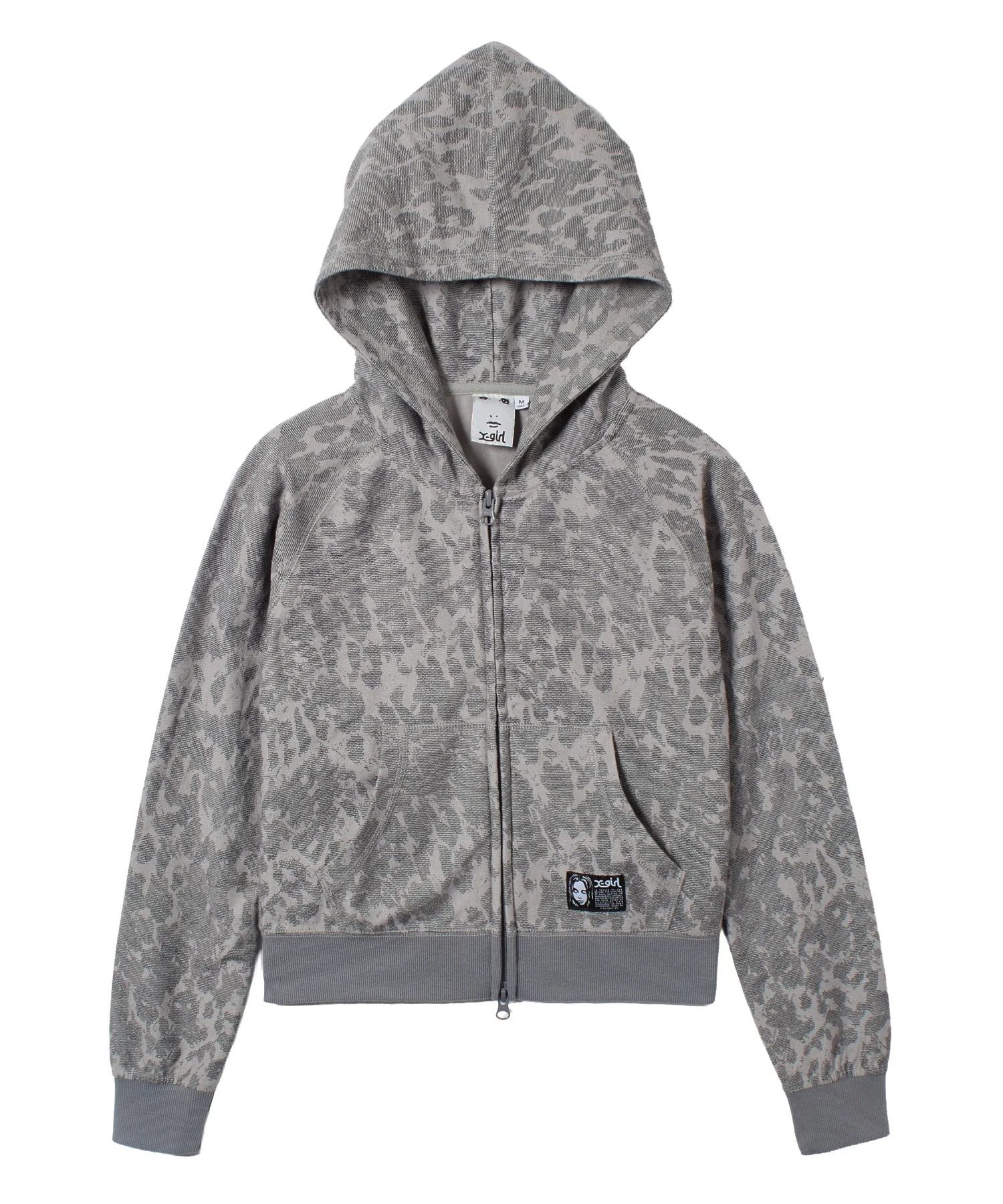 LEOPARD COMPACT ZIP UP HOODIE - Image 14
