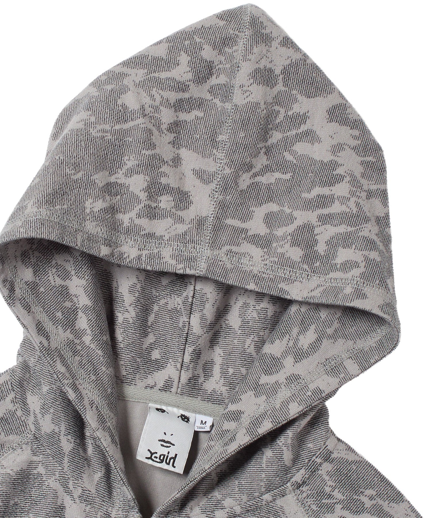 LEOPARD COMPACT ZIP UP HOODIE - Image 16