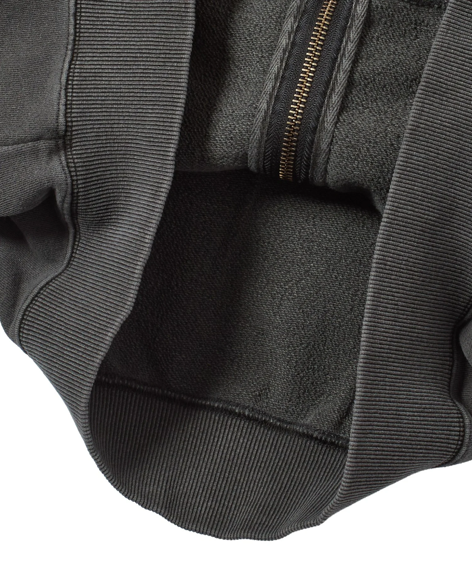 FADED LOGO PRINT ZIP UP SWEAT HOODIE - Image 16