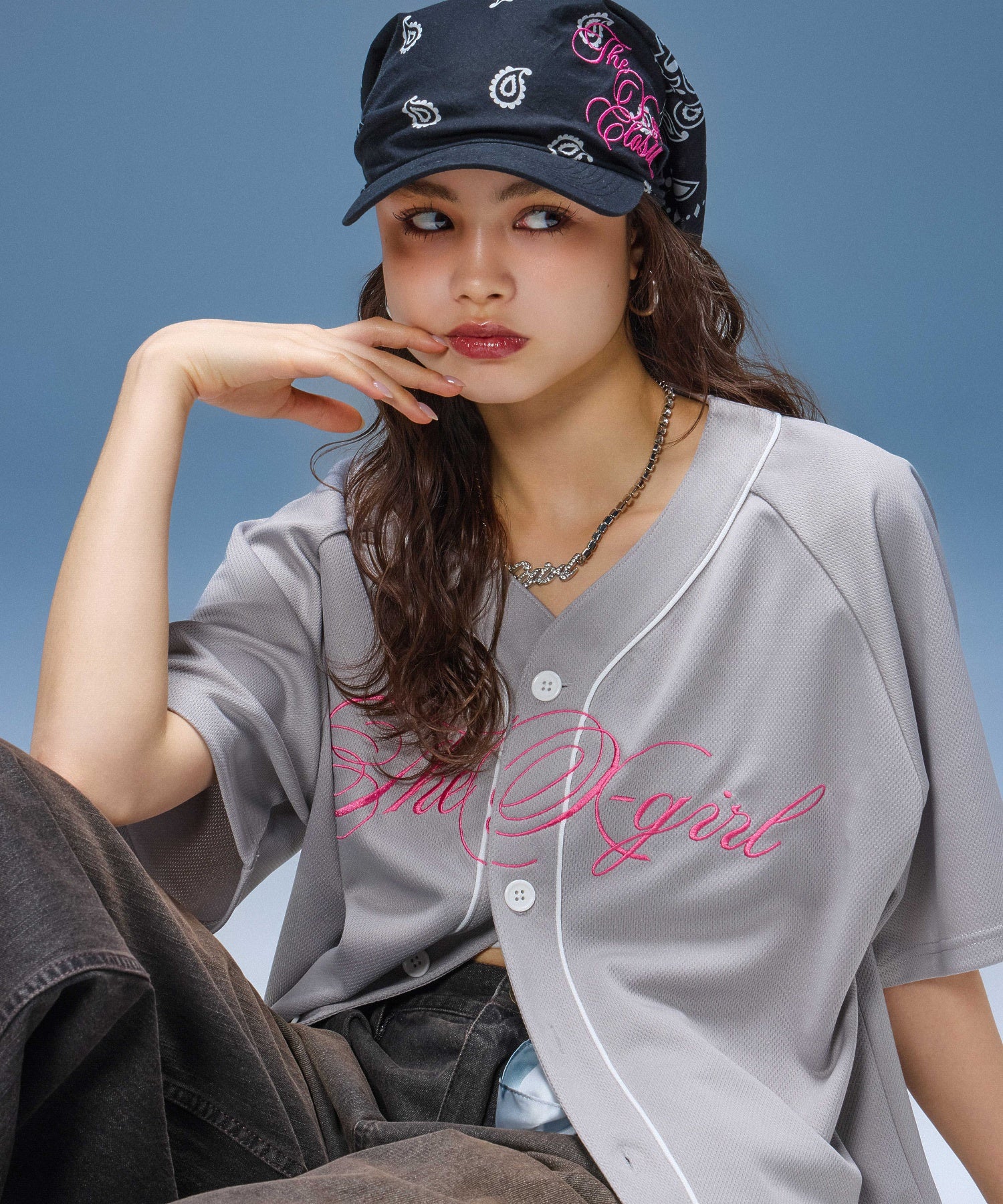 SCRIPT LOGO BASEBALL SHIRT - Image 3