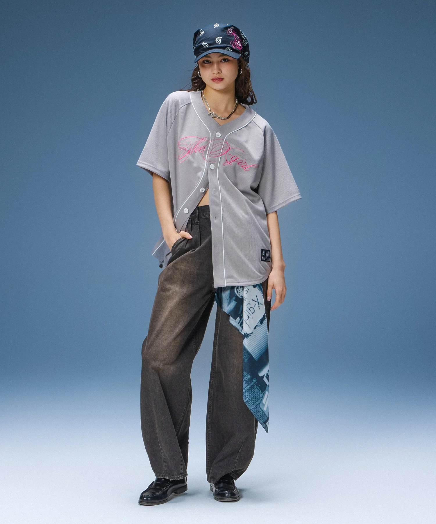 SCRIPT LOGO BASEBALL SHIRT - Image 5