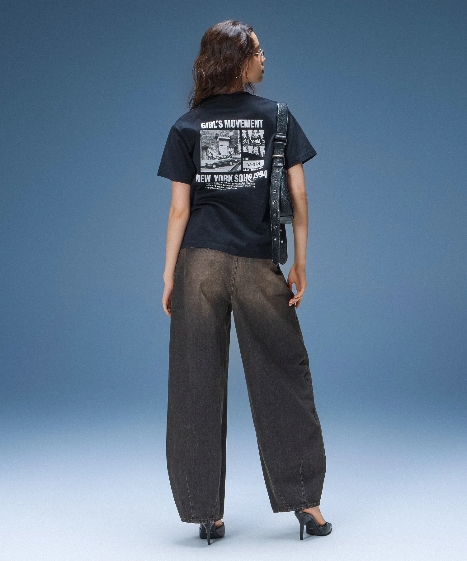 TUCK WIDE LEG DENIM PANTS - Image 12