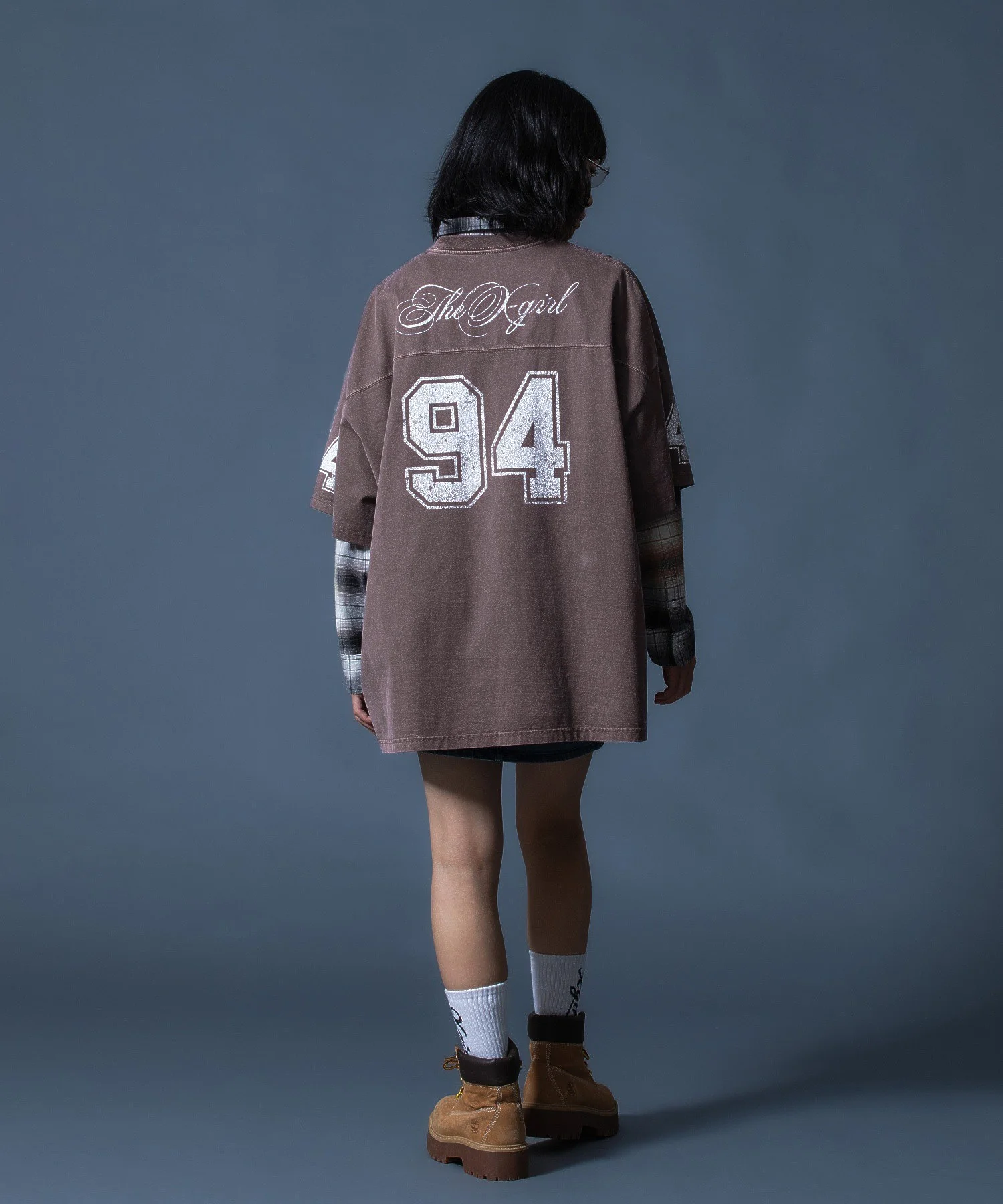 FADED NUMBER S/S BIG TEE DRESS - Image 11